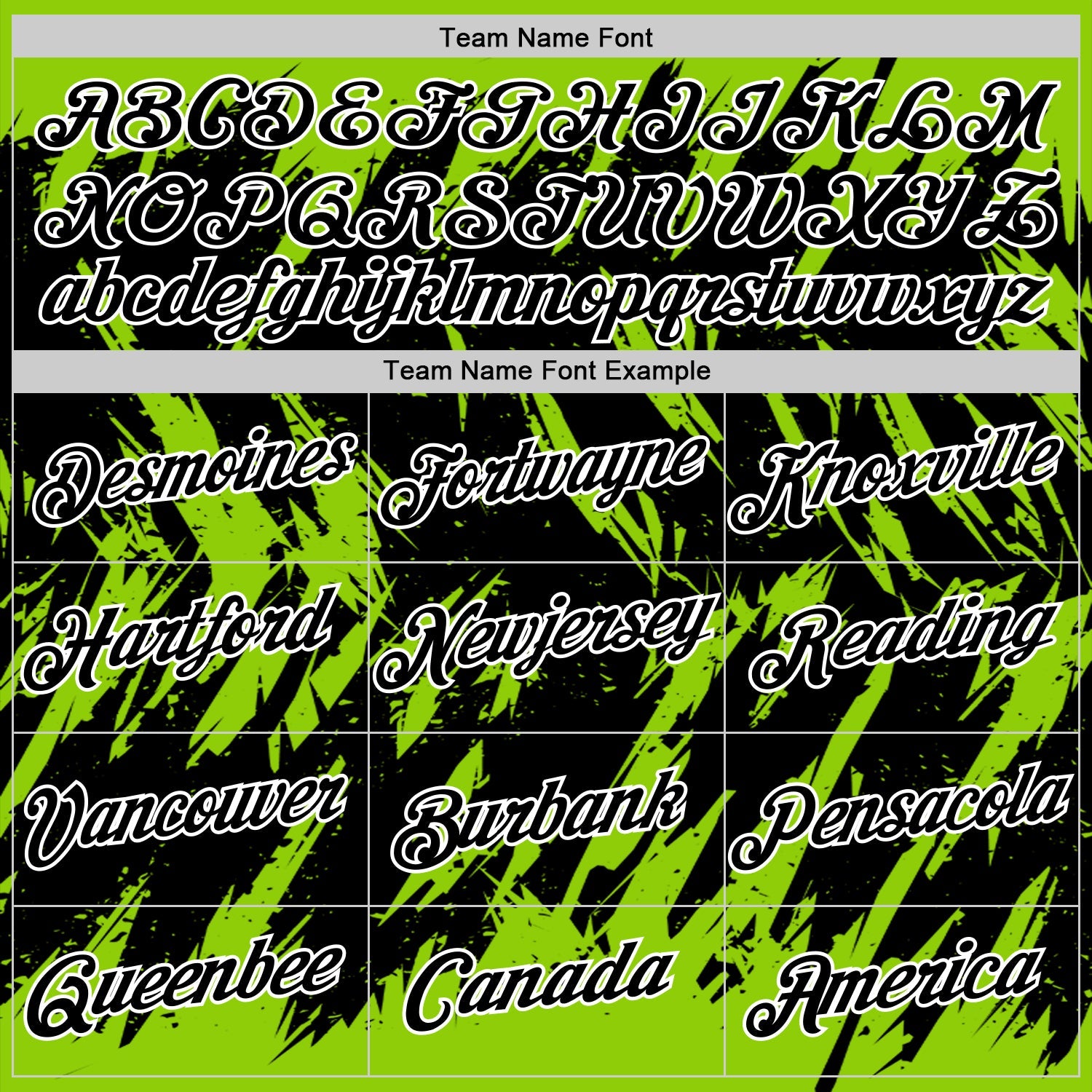 Custom Neon Green Black-White Torn Sharp Brush Stroke Splatter Performance T-Shirt