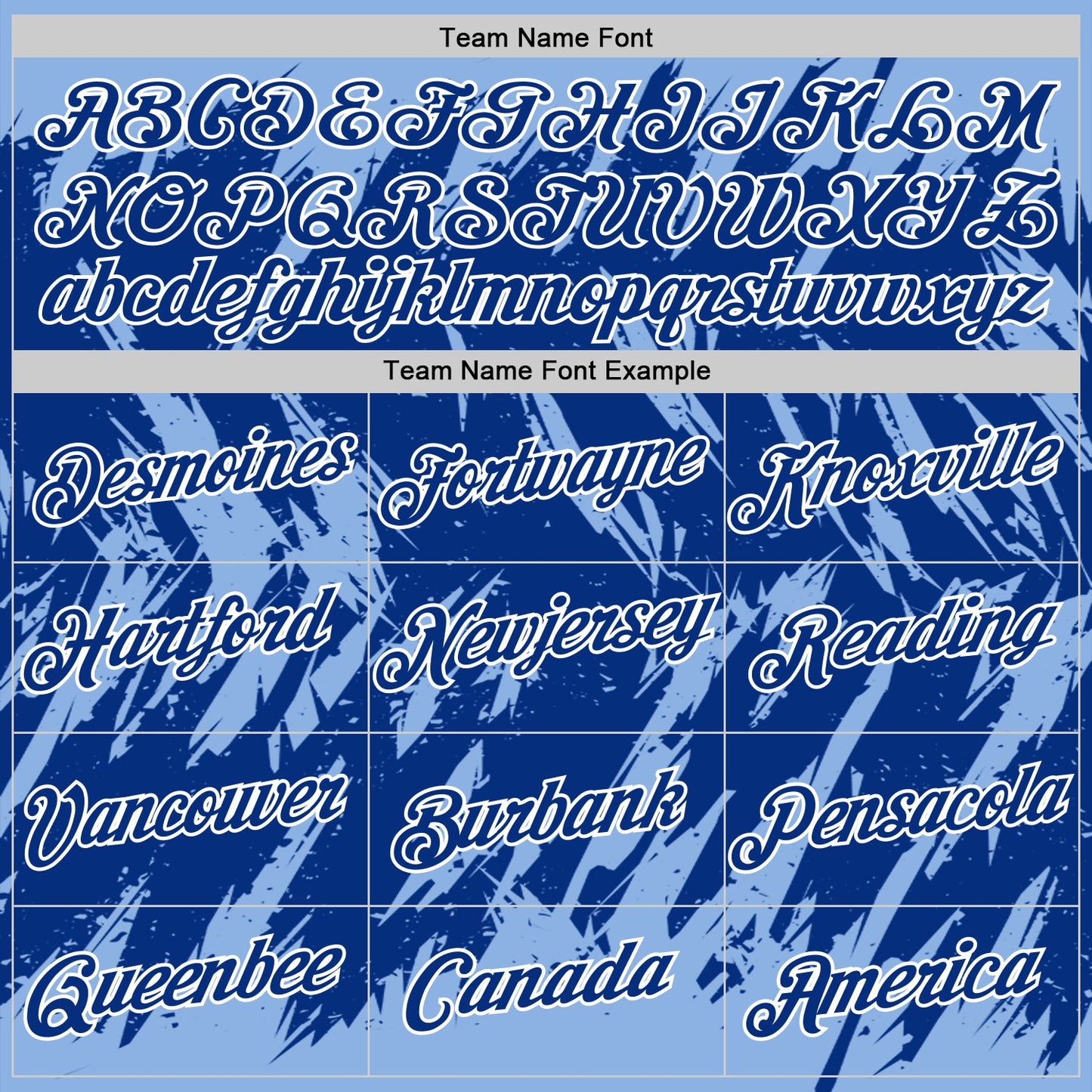 Custom Light Blue Royal-White Torn Sharp Brush Stroke Splatter Performance T-Shirt