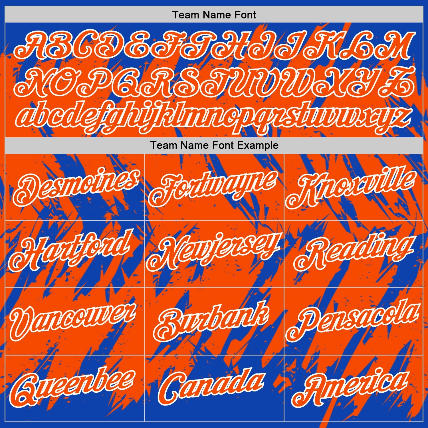 Custom Thunder Blue Orange-White Torn Sharp Brush Stroke Splatter Performance T-Shirt