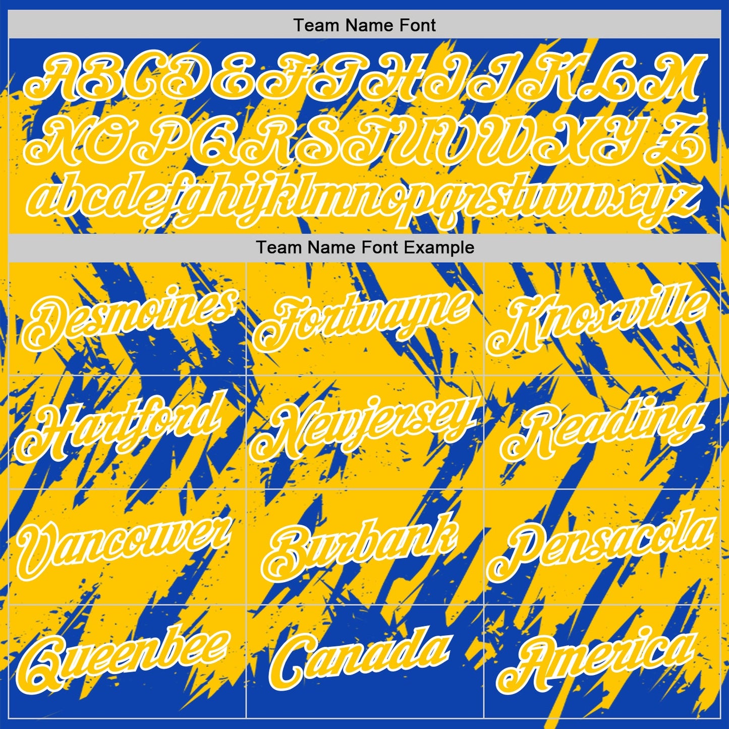 Custom Thunder Blue Yellow-White Torn Sharp Brush Stroke Splatter Performance T-Shirt