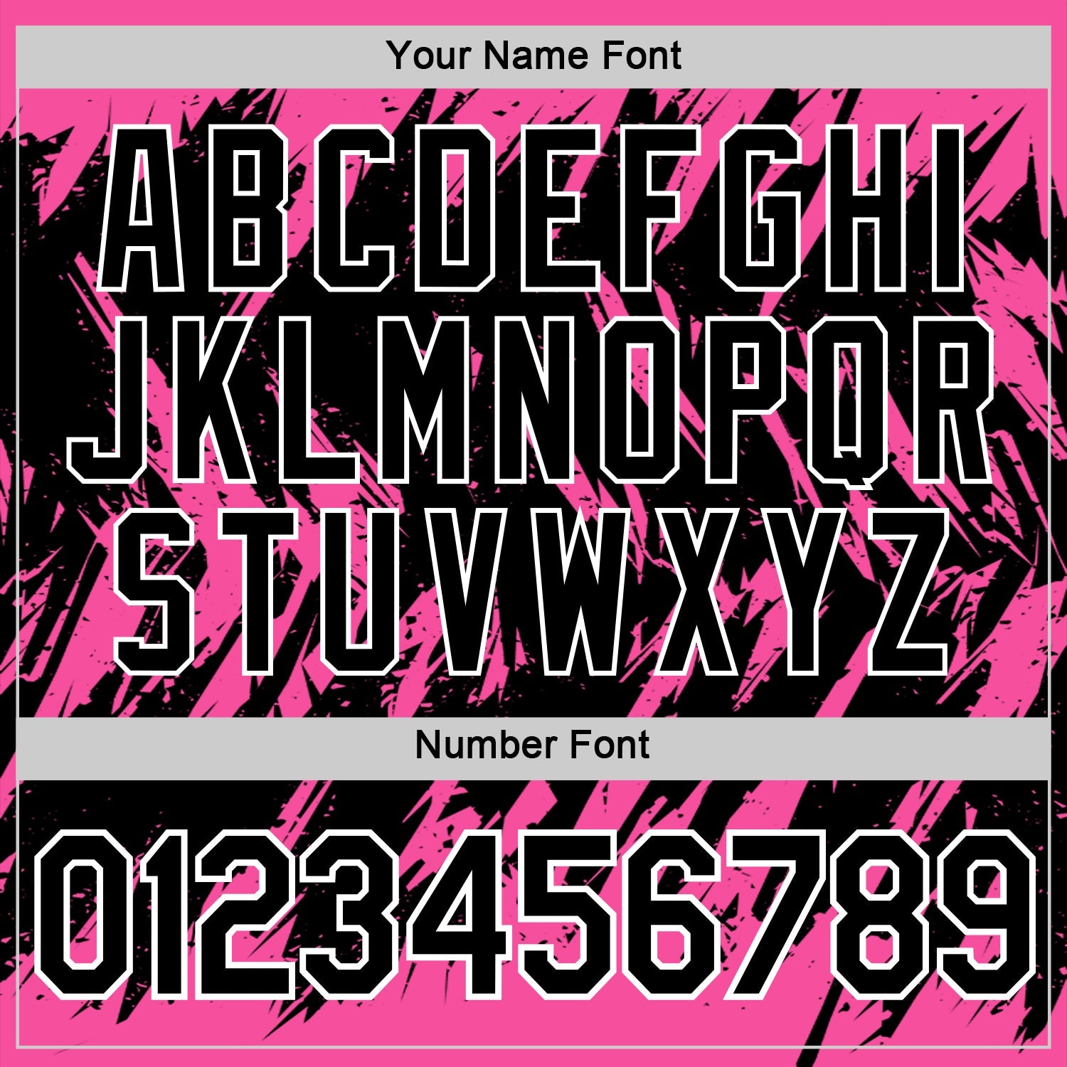 Custom Pink Black-White Torn Sharp Brush Stroke Splatter Performance T-Shirt