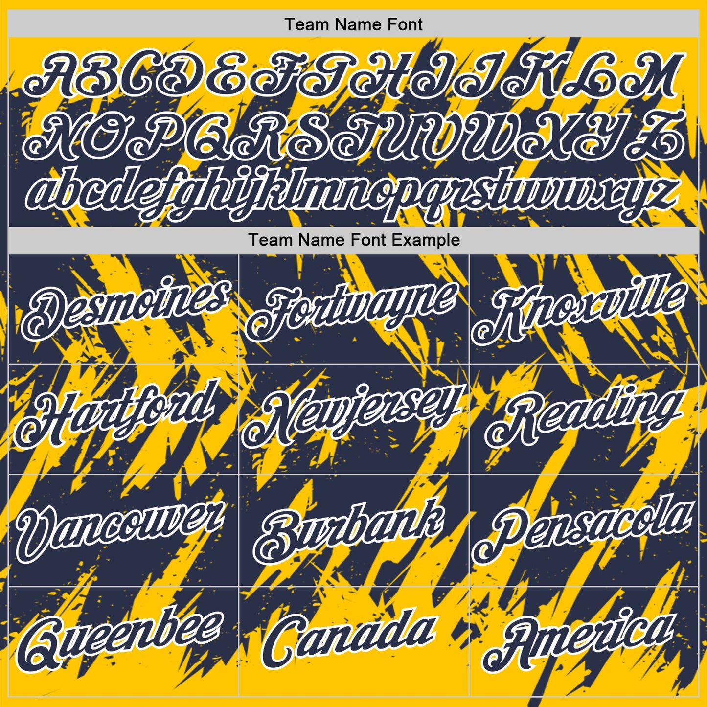 Custom Yellow Navy-White Torn Sharp Brush Stroke Splatter Performance T-Shirt