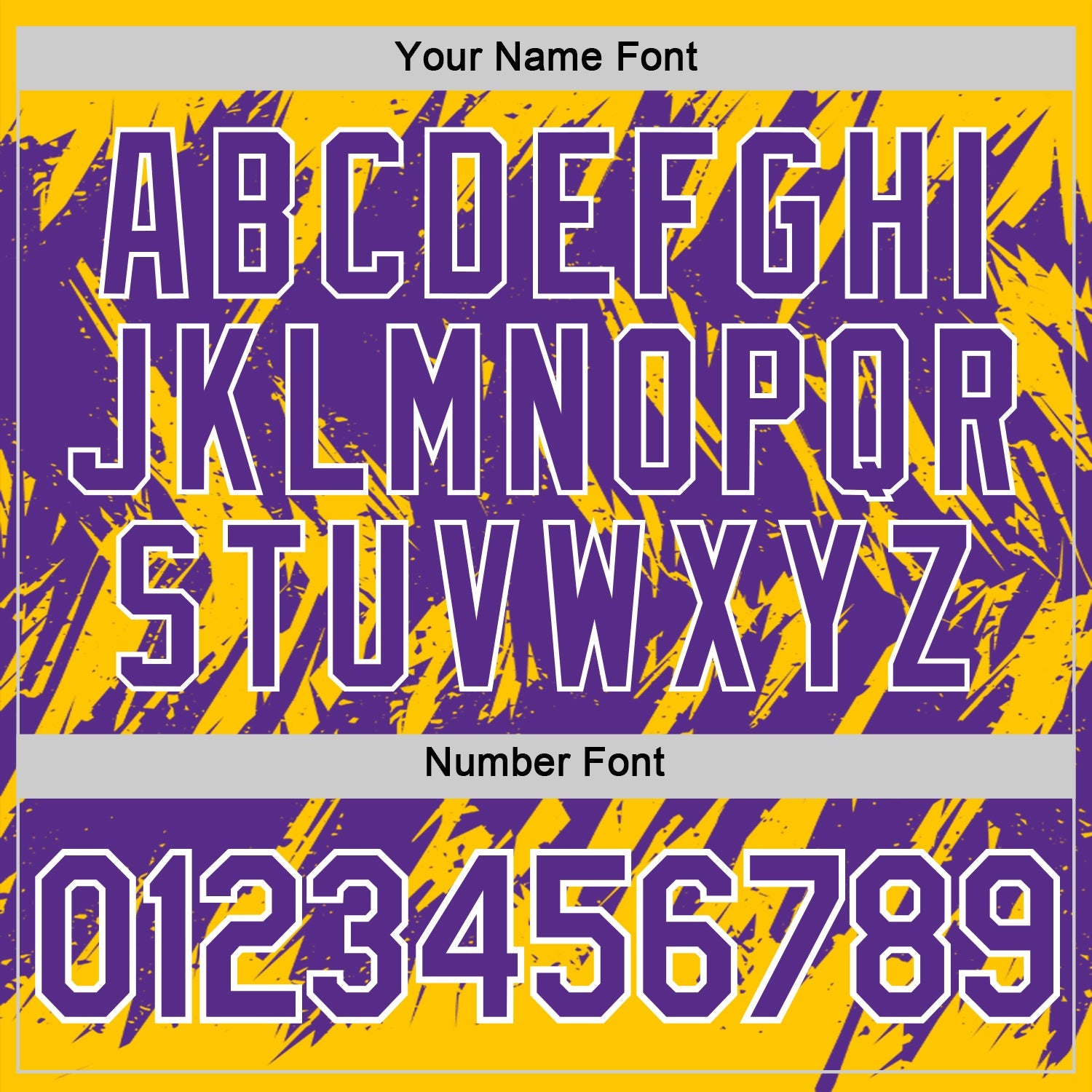 Custom Yellow Purple-White Torn Sharp Brush Stroke Splatter Performance T-Shirt