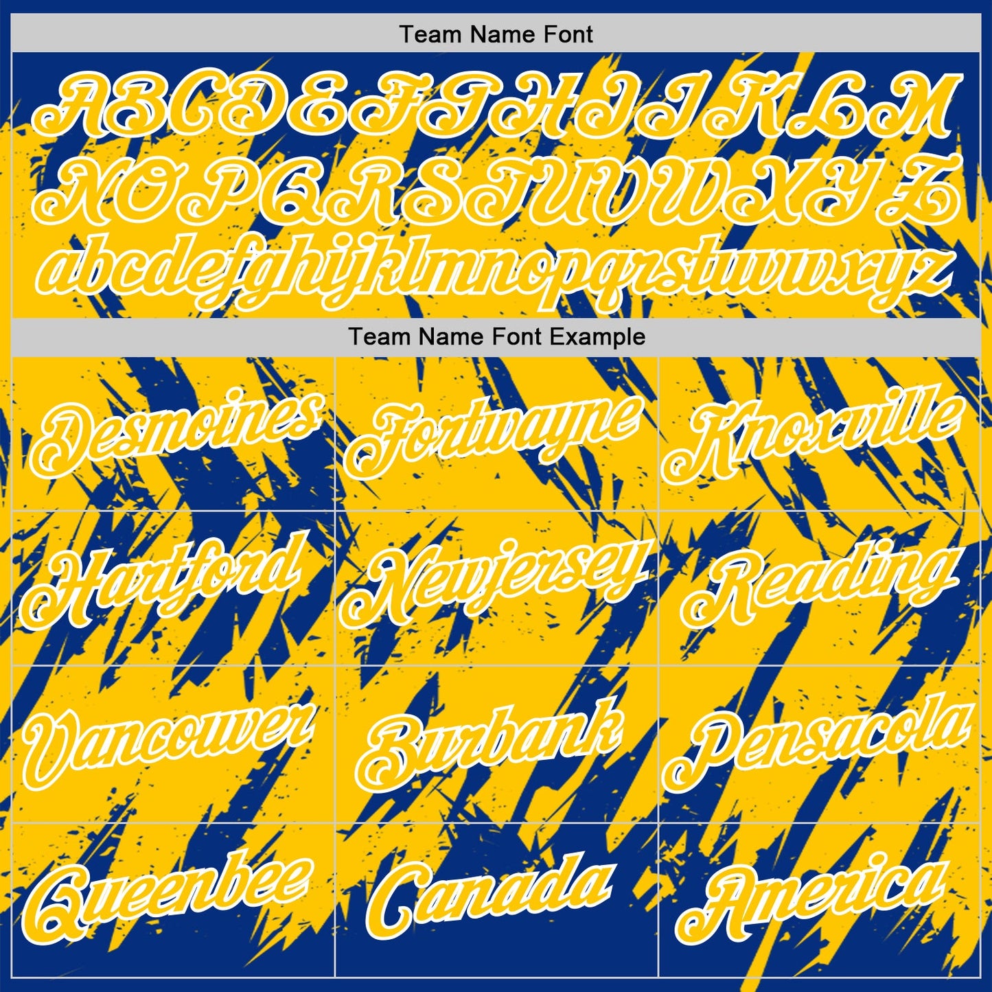 Custom Royal Yellow-White Torn Sharp Brush Stroke Splatter Performance T-Shirt