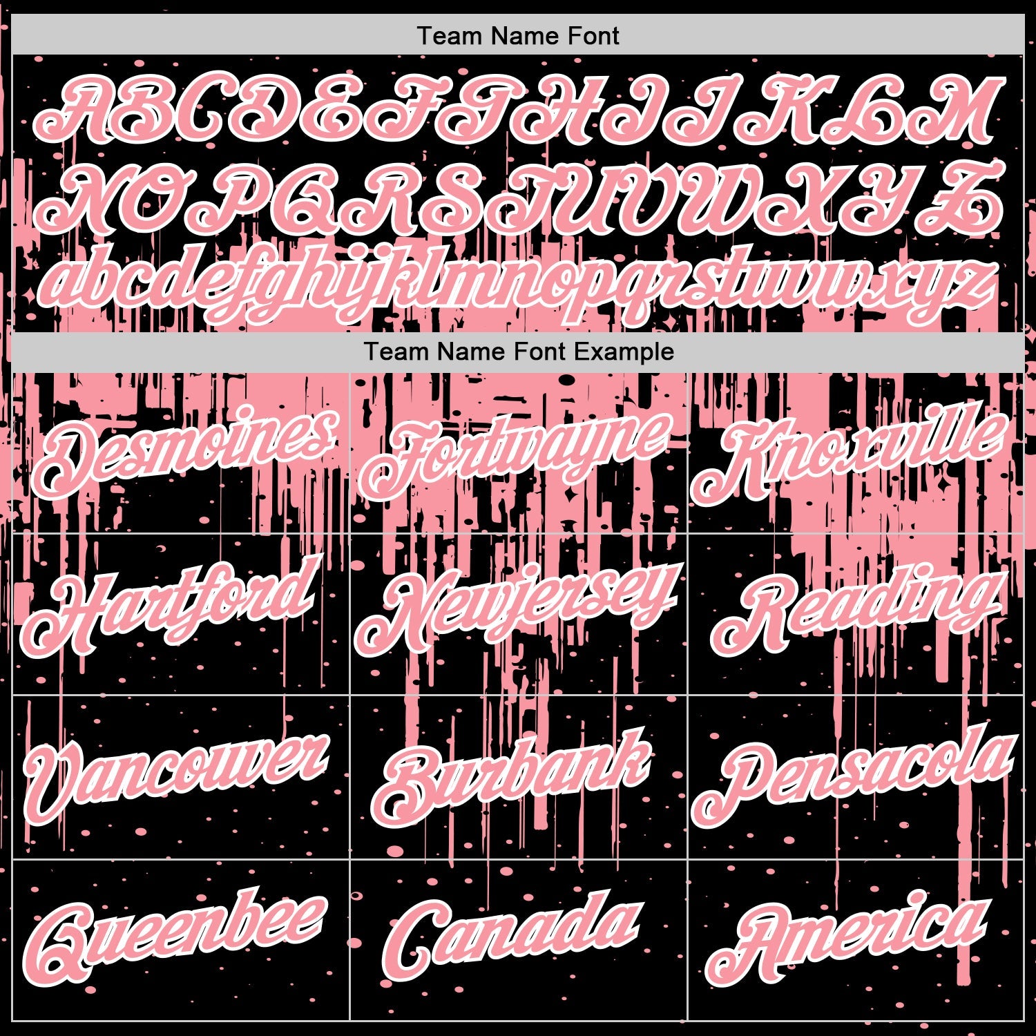 Custom Black Medium Pink-White Dripping Splatter Paint Performance T-Shirt