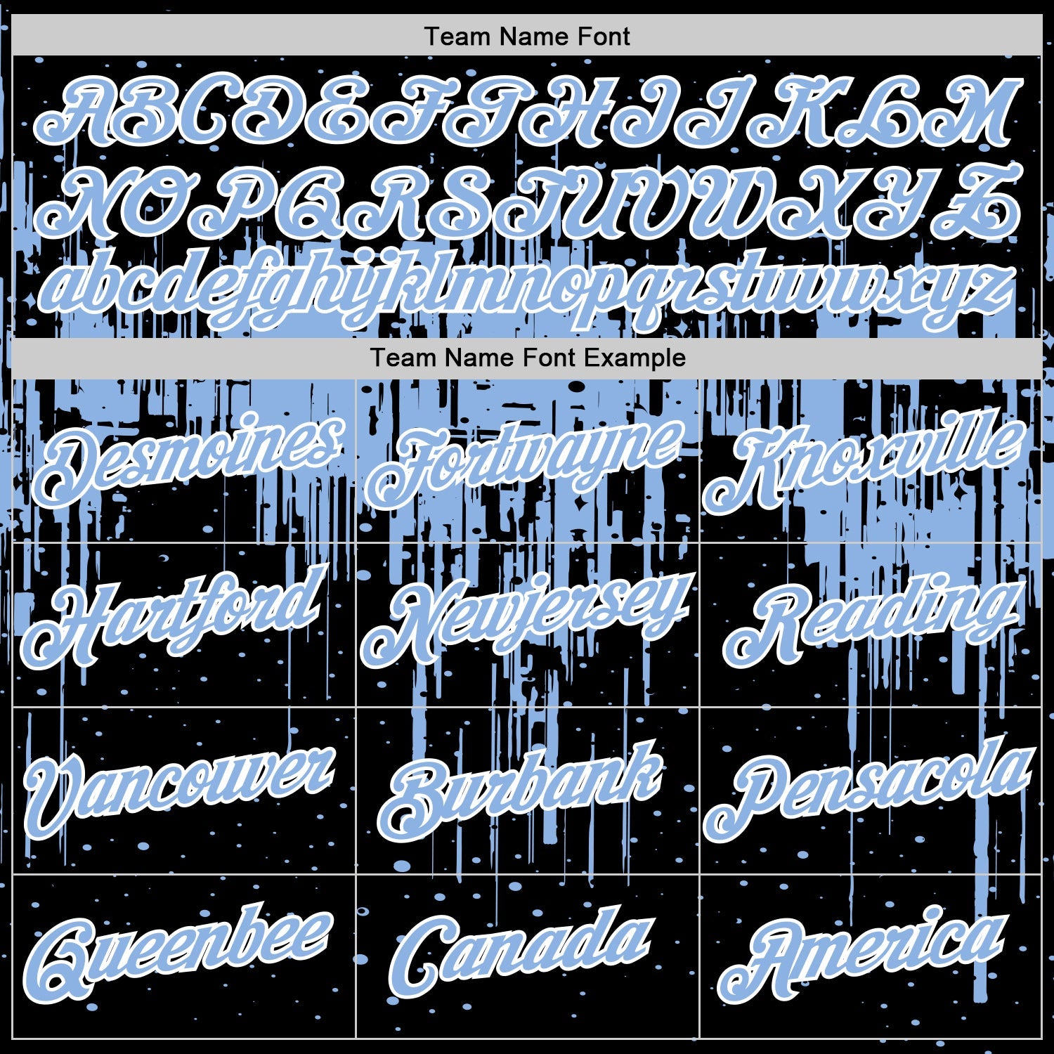 Custom Black Light Blue-White Dripping Splatter Paint Performance T-Shirt