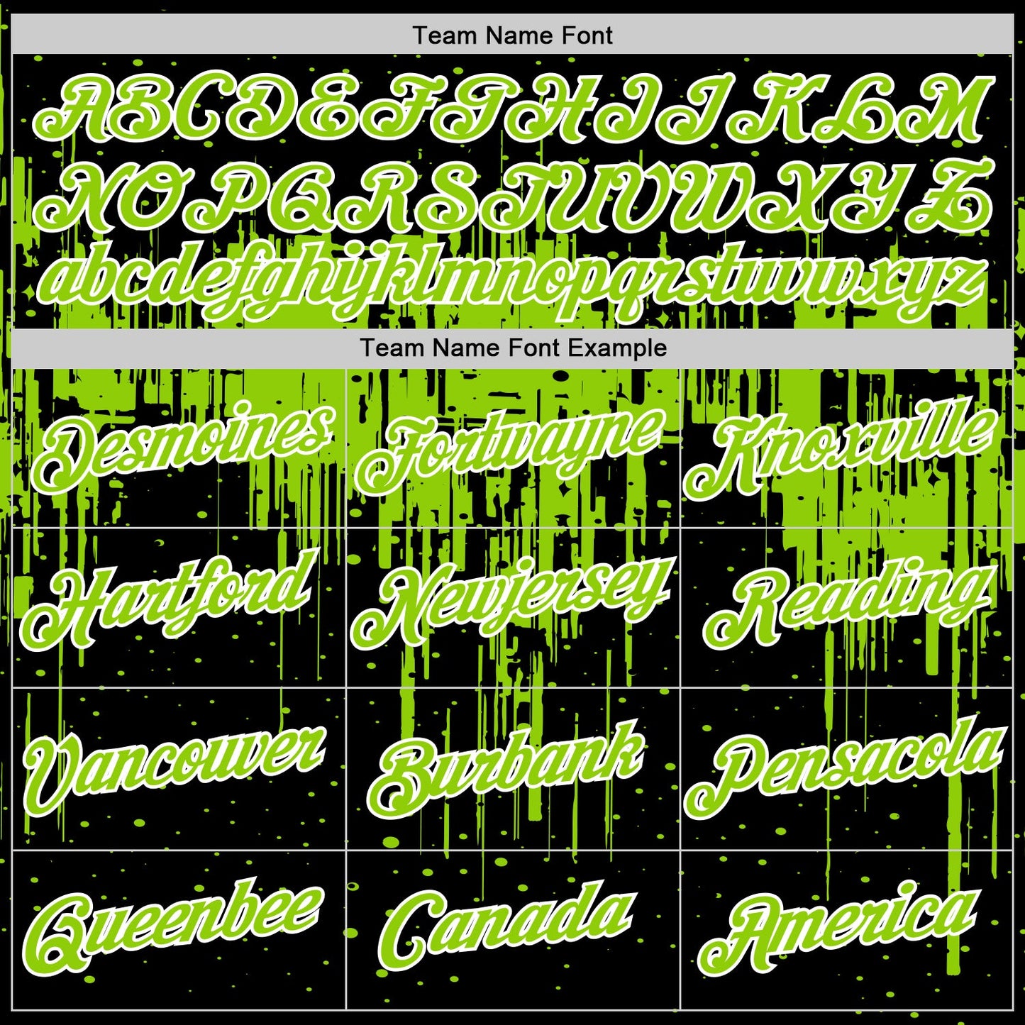 Custom Black Neon Green-White Dripping Splatter Paint Performance T-Shirt