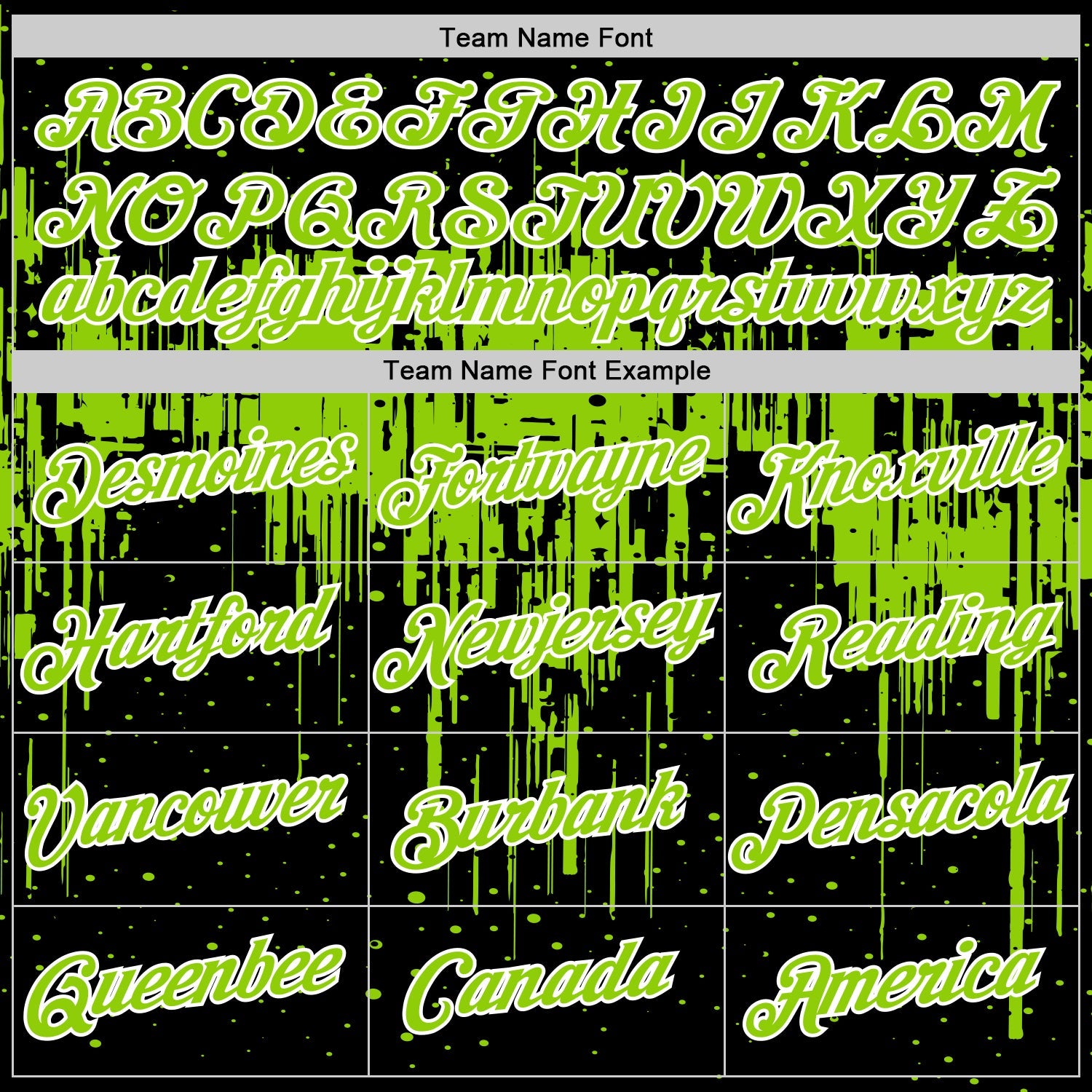 Custom Black Neon Green-White Dripping Splatter Paint Performance T-Shirt