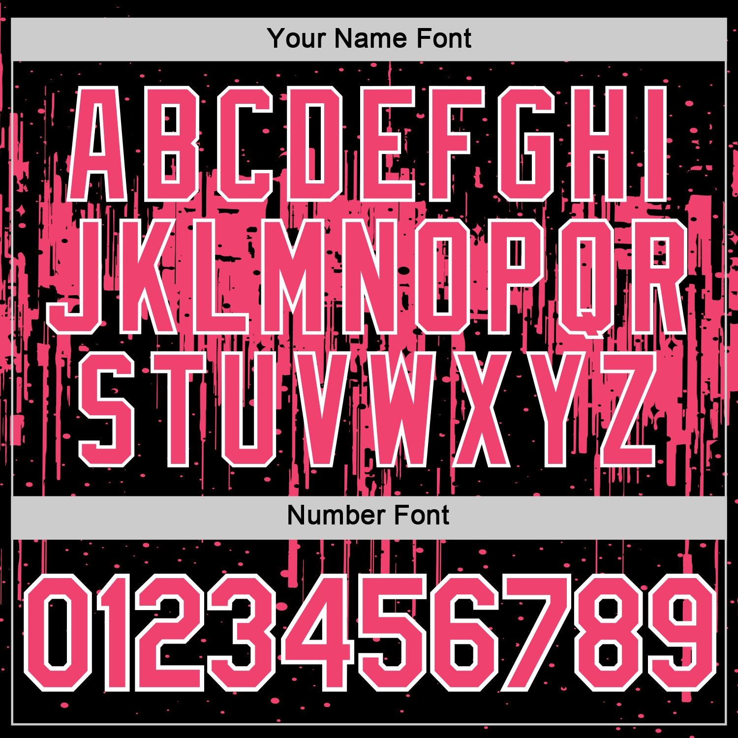 Custom Black Neon Pink-White Dripping Splatter Paint Performance T-Shirt
