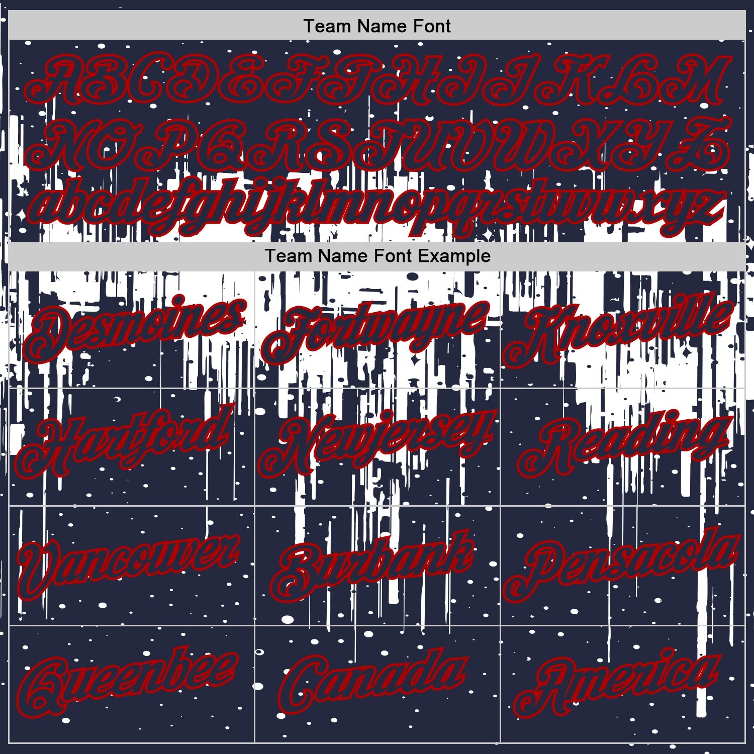 Custom Navy White-Red Dripping Splatter Paint Performance T-Shirt