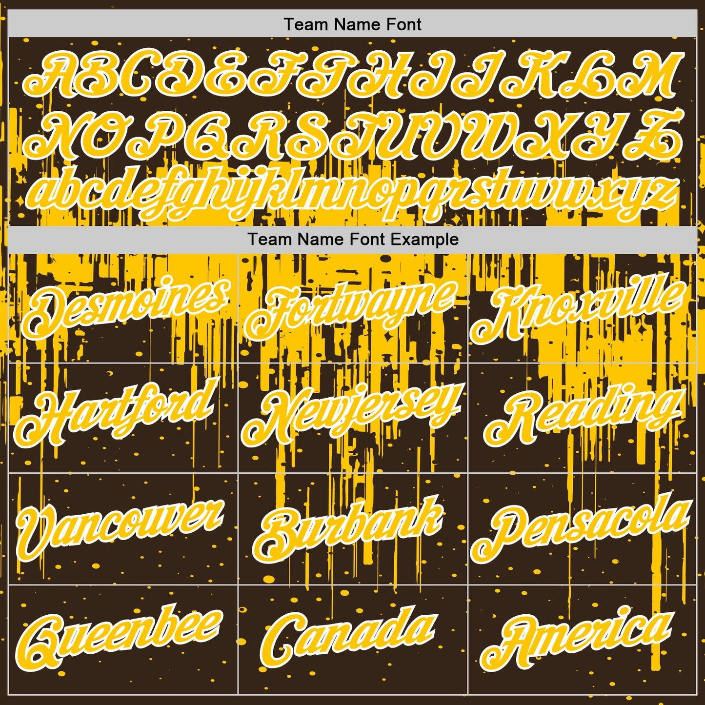 Custom Brown Yellow-White Dripping Splatter Paint Performance T-Shirt