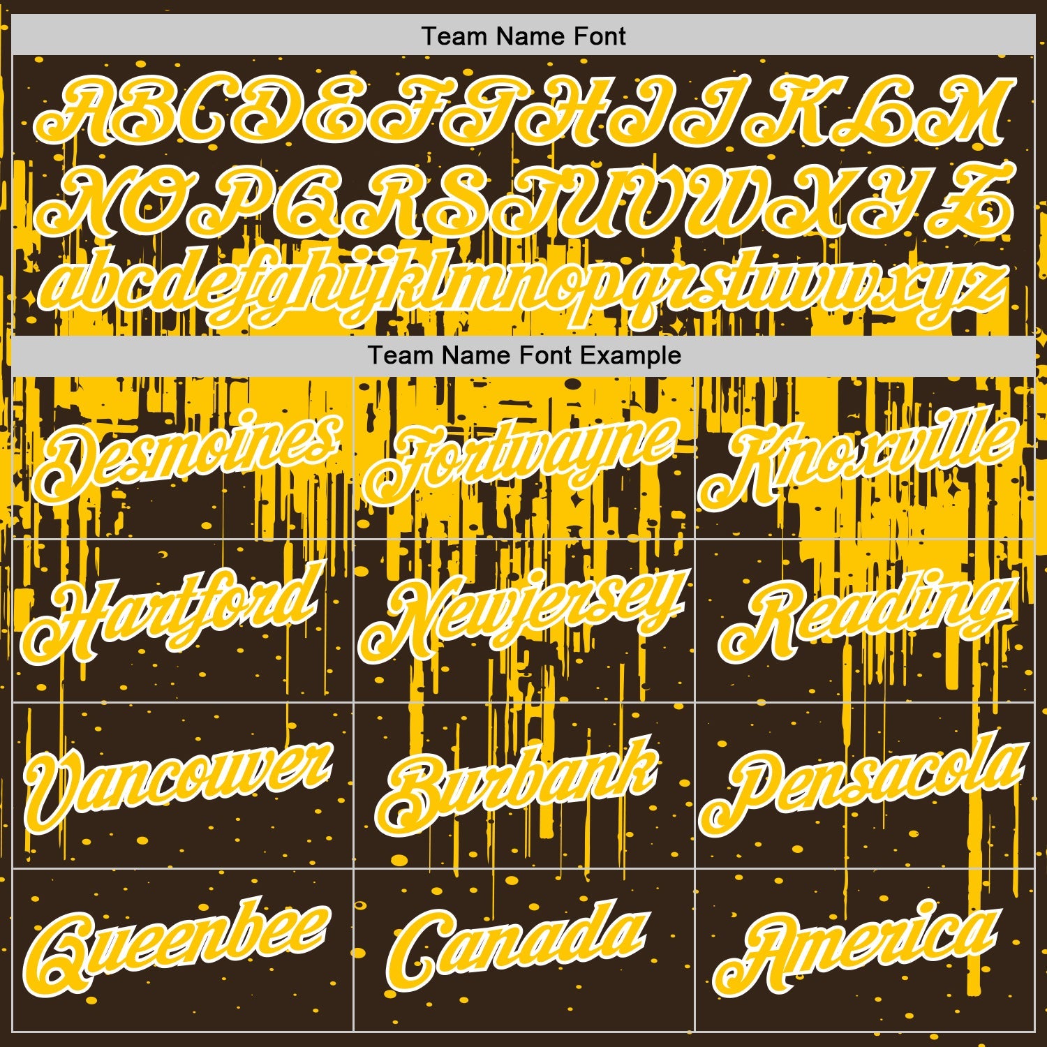Custom Brown Yellow-White Dripping Splatter Paint Performance T-Shirt