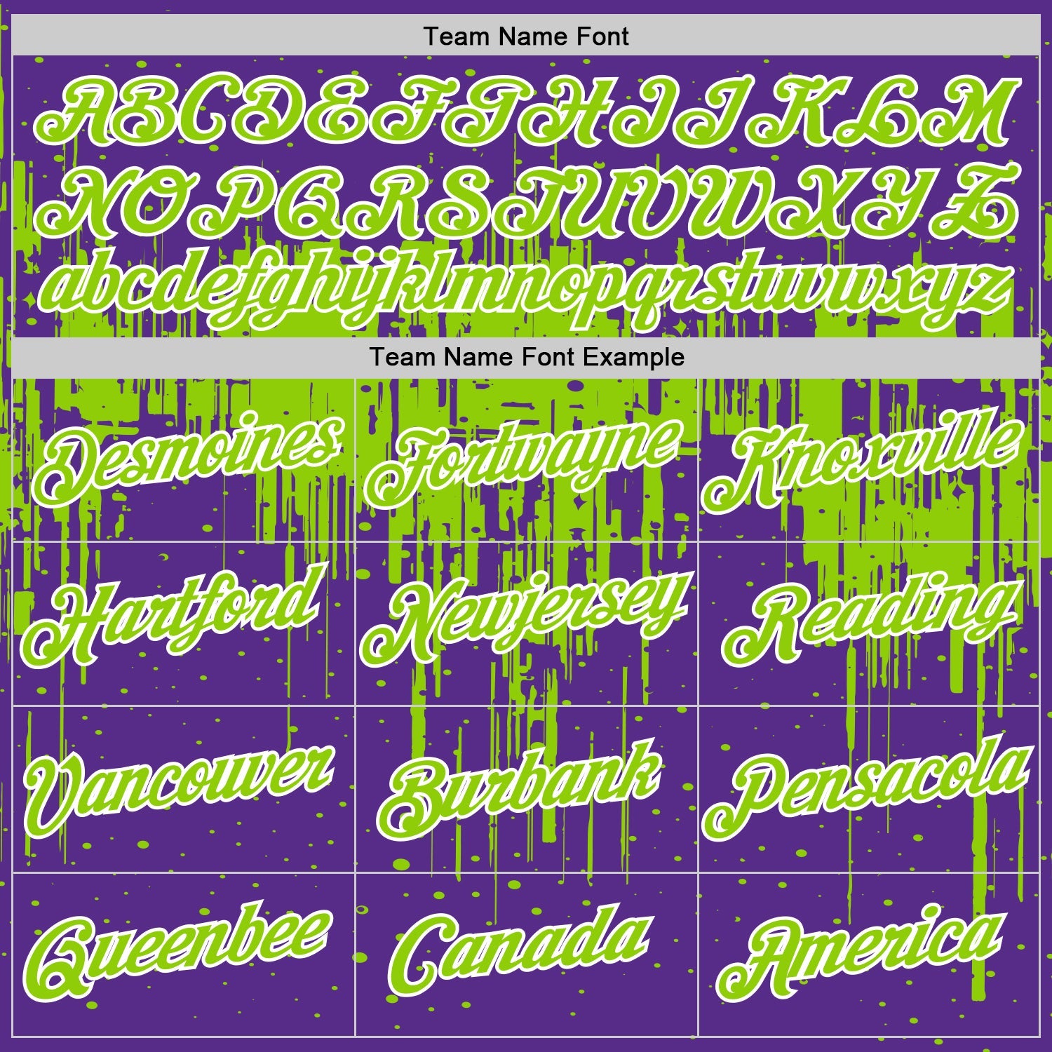 Custom Purple Neon Green-White Dripping Splatter Paint Performance T-Shirt