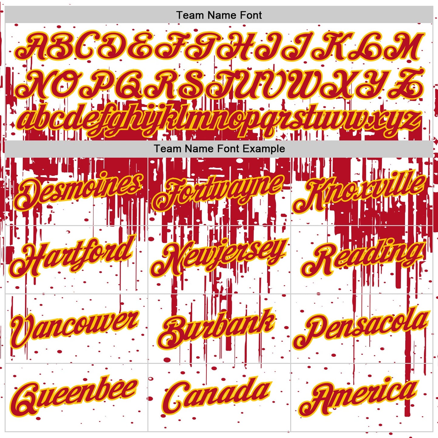 Custom White Red-Yellow Dripping Splatter Paint Performance T-Shirt