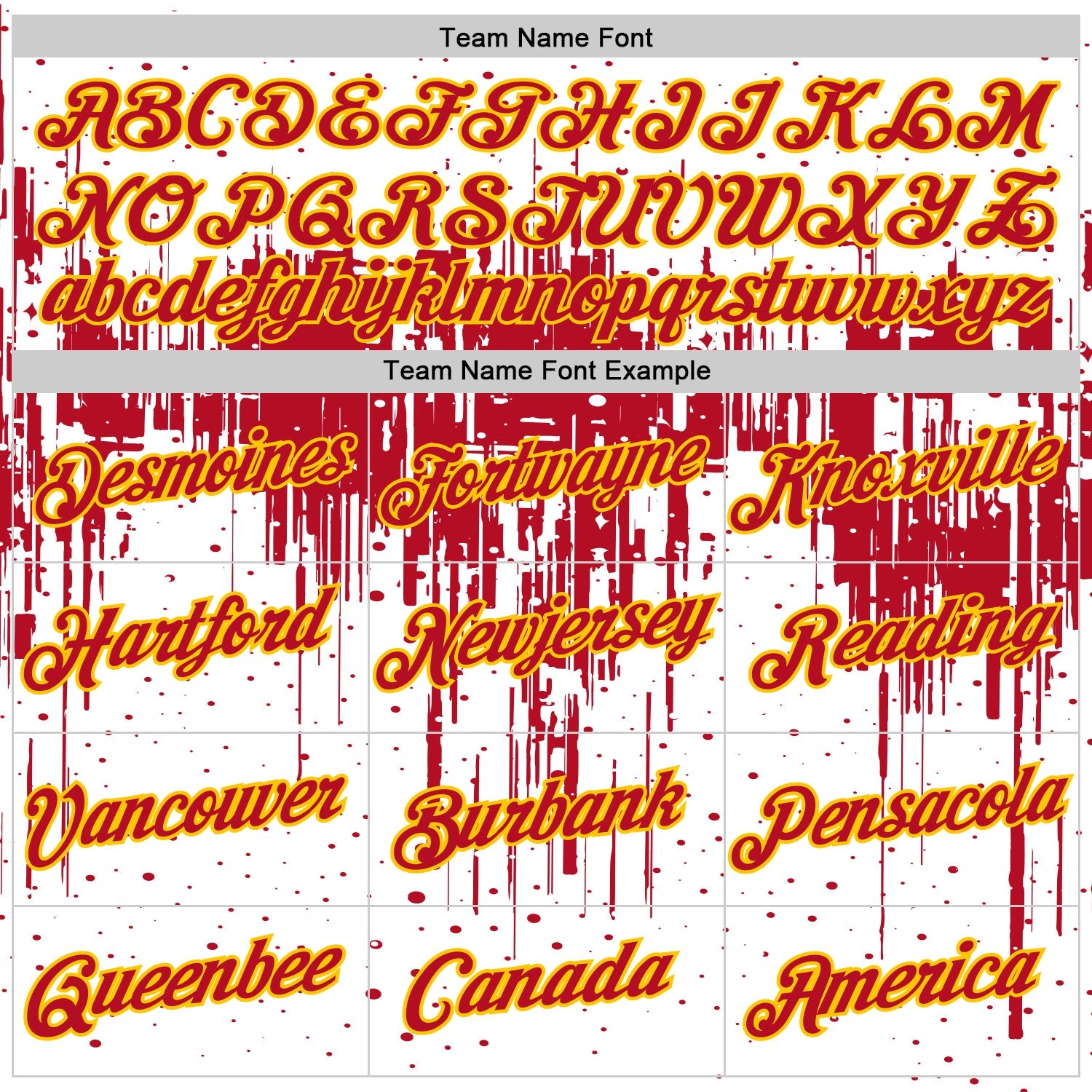 Custom White Red-Yellow Dripping Splatter Paint Performance T-Shirt