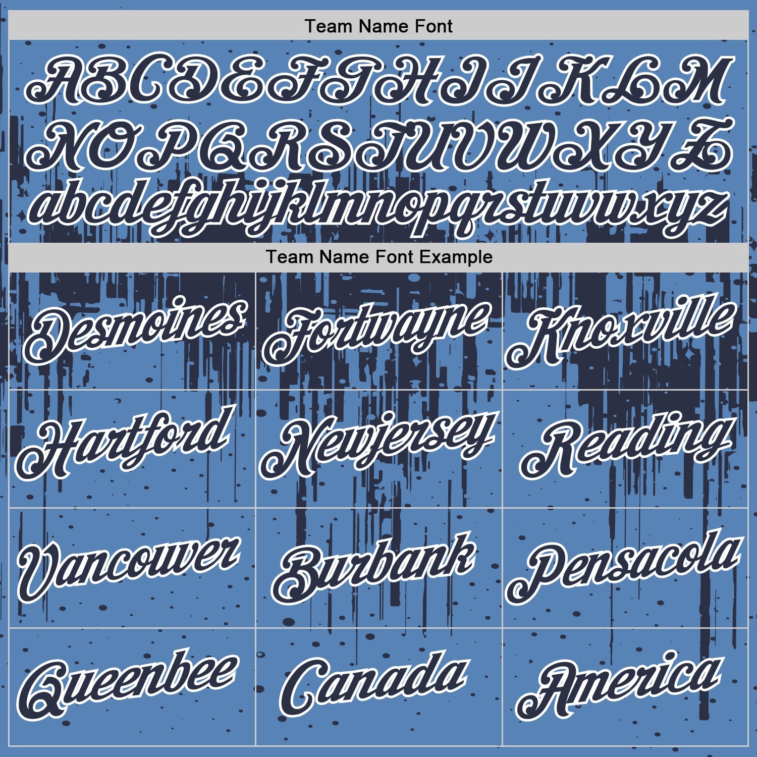 Custom Light Blue Navy-White Dripping Splatter Paint Performance T-Shirt