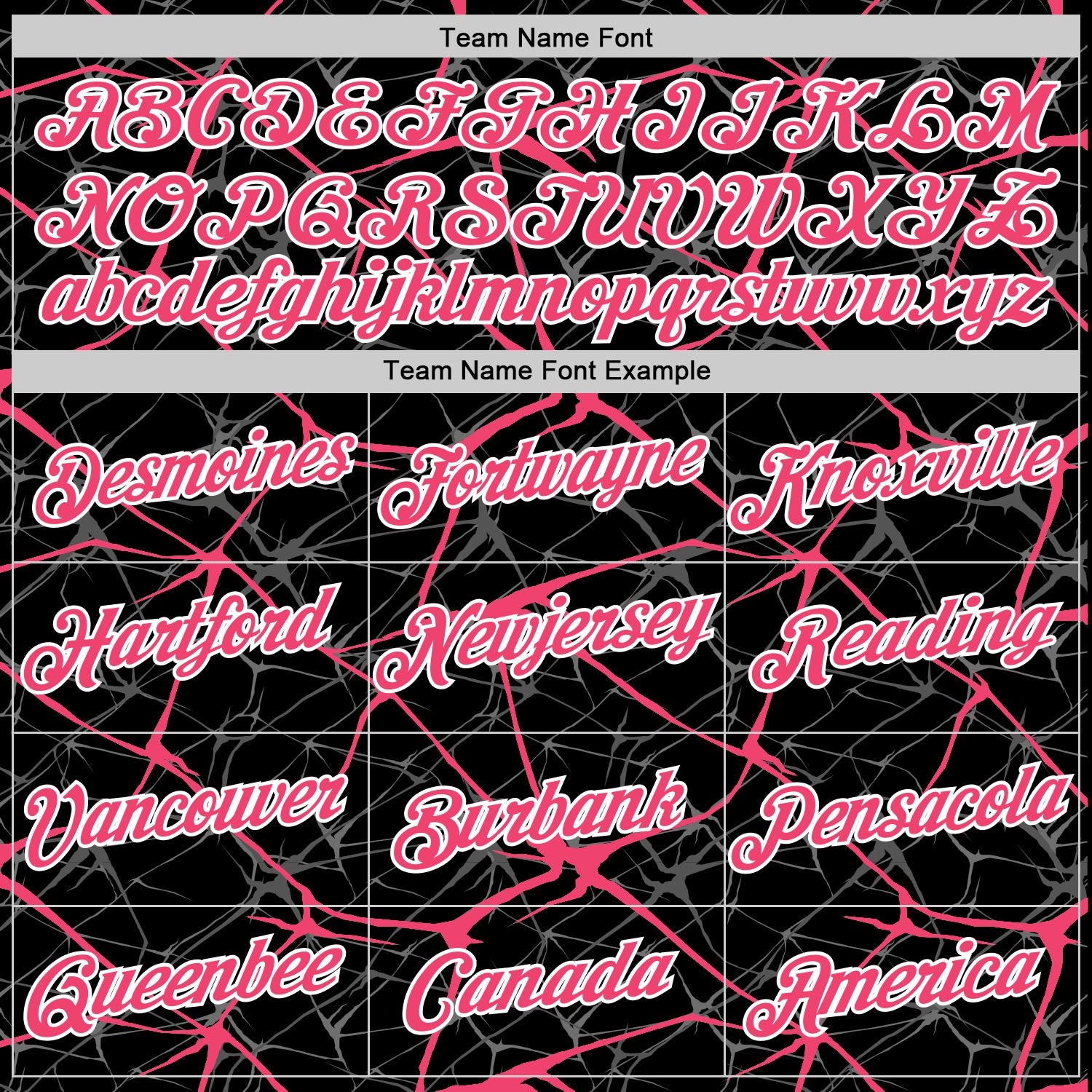 Custom Black Neon Pink Gray-White Abstract Network Crackle Performance T-Shirt