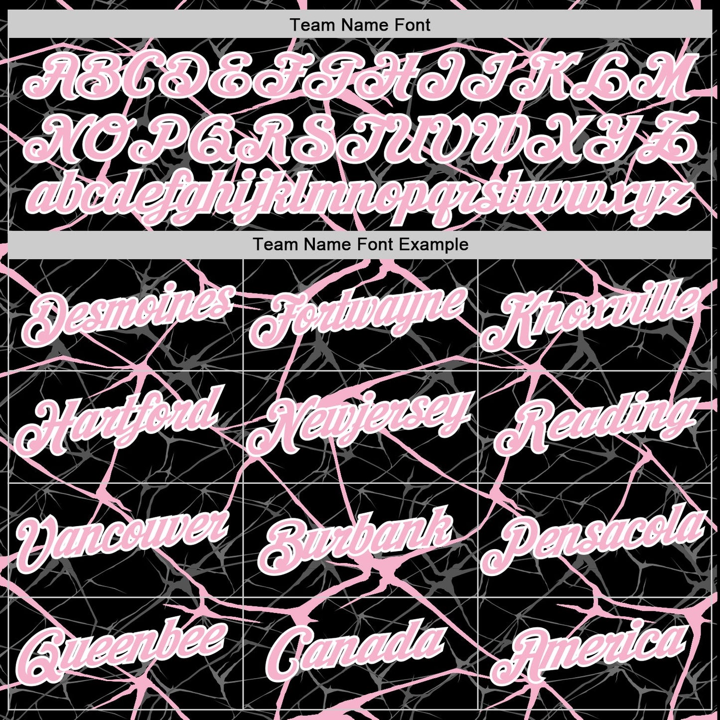 Custom Black Light Pink Gray-White Abstract Network Crackle Performance T-Shirt