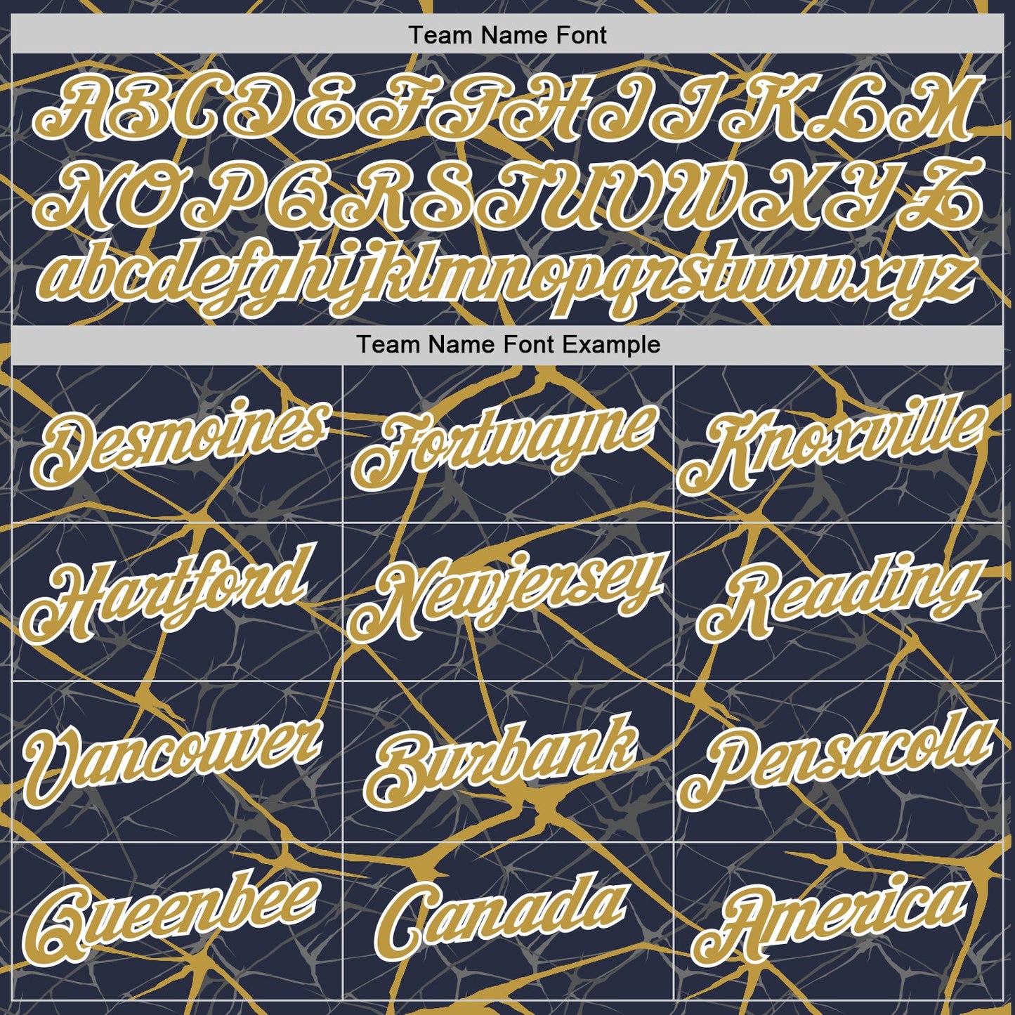 Custom Navy Old Gold Gray-White Abstract Network Crackle Performance T-Shirt