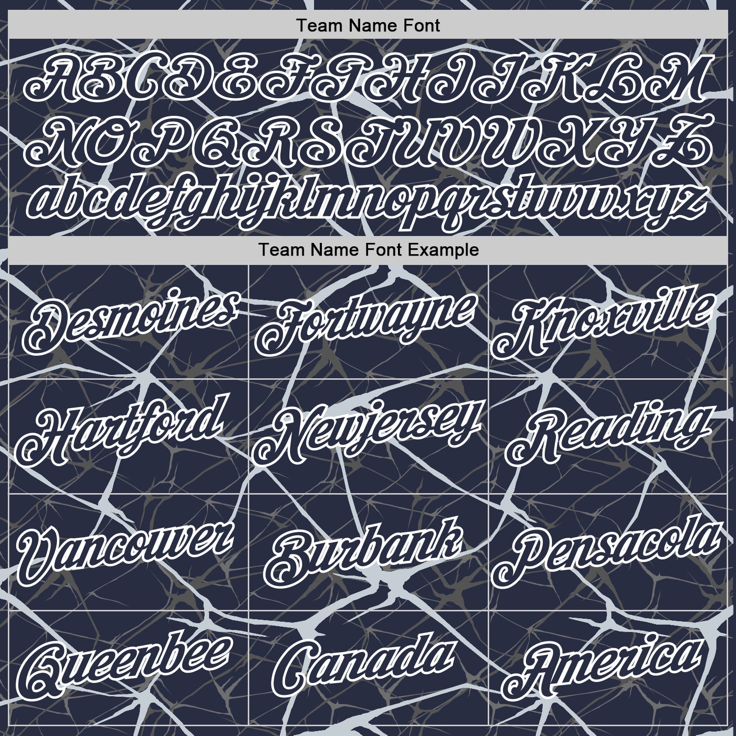 Custom Navy Silver Gray-White Abstract Network Crackle Performance T-Shirt