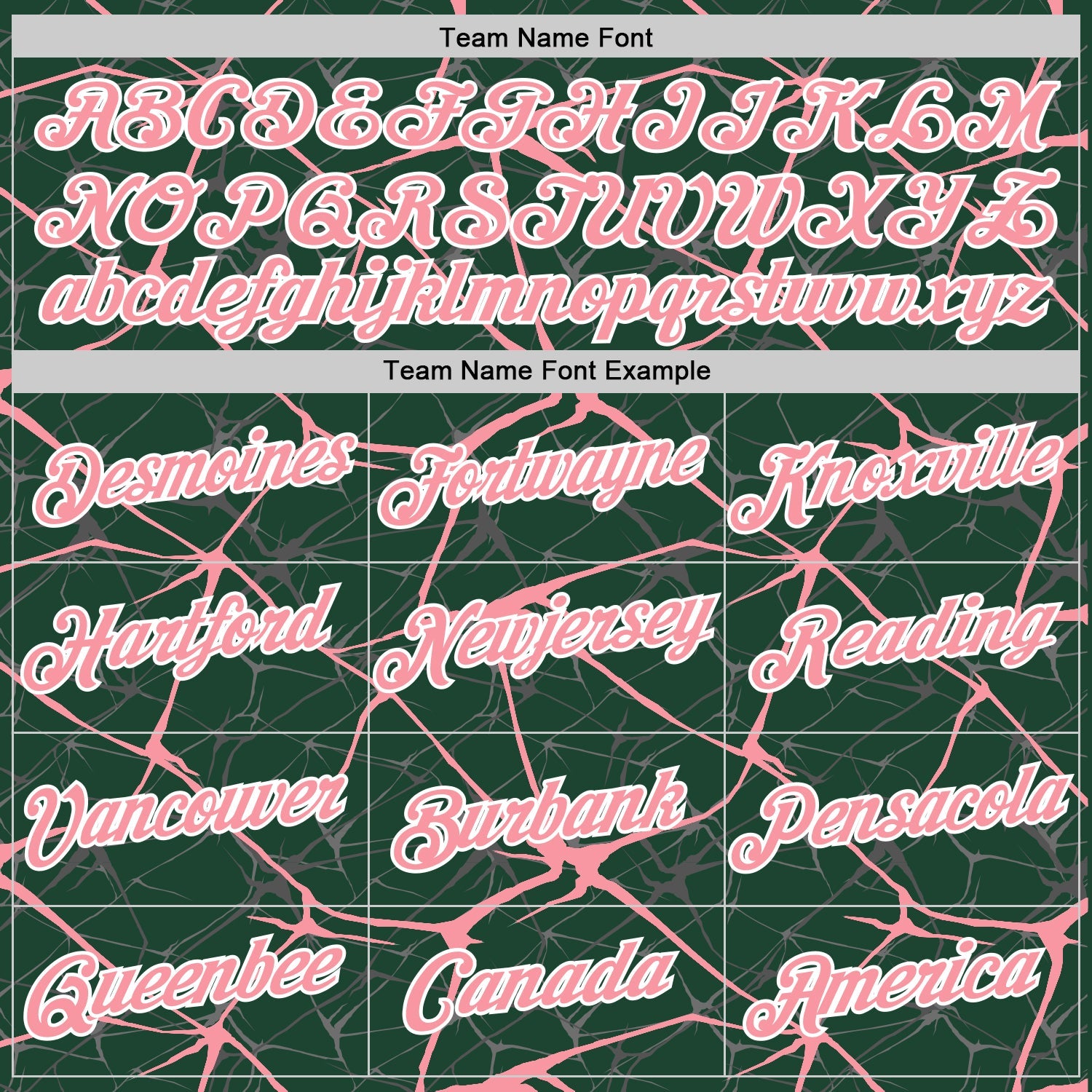 Custom Green Medium Pink Gray-White Abstract Network Crackle Performance T-Shirt