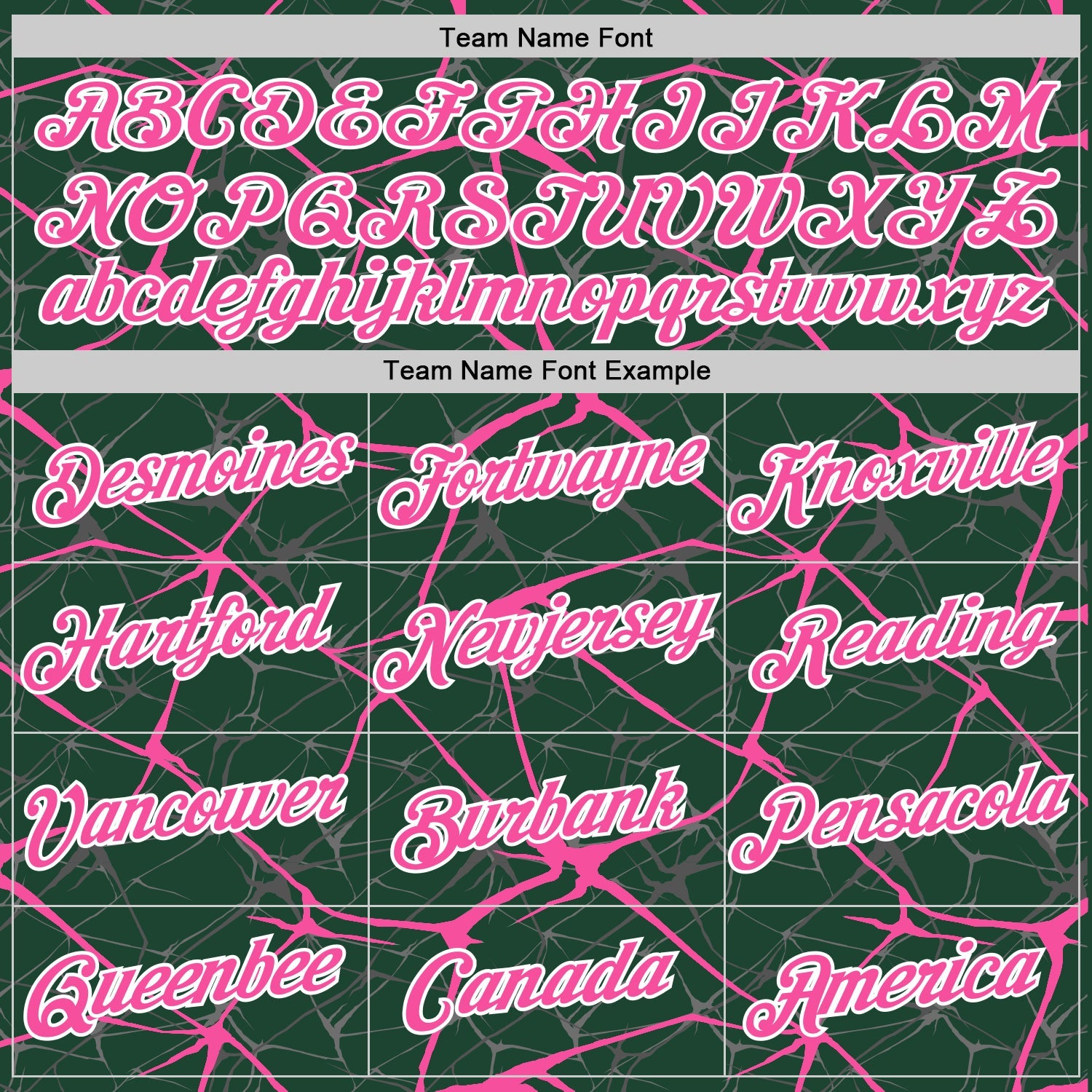Custom Green Pink Gray-White Abstract Network Crackle Performance T-Shirt