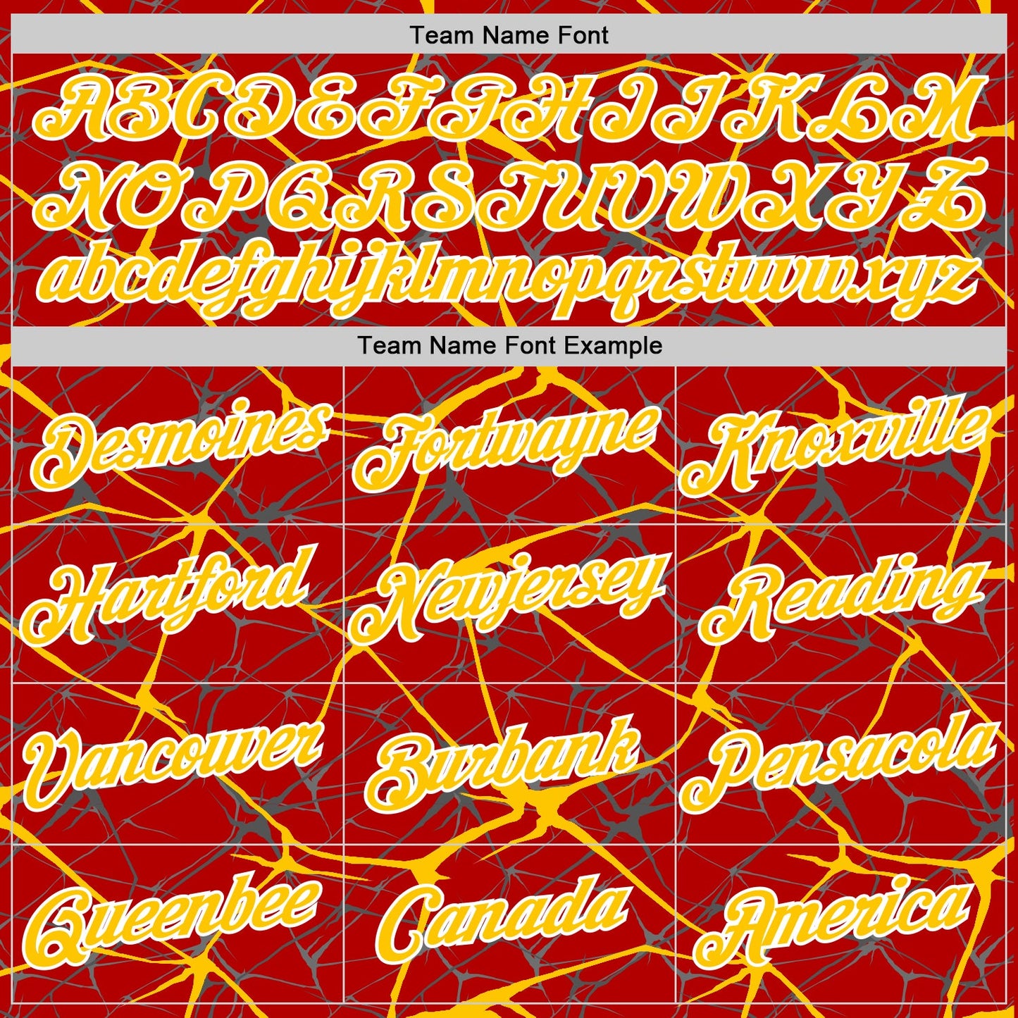 Custom Red Yellow Gray-White Abstract Network Crackle Performance T-Shirt