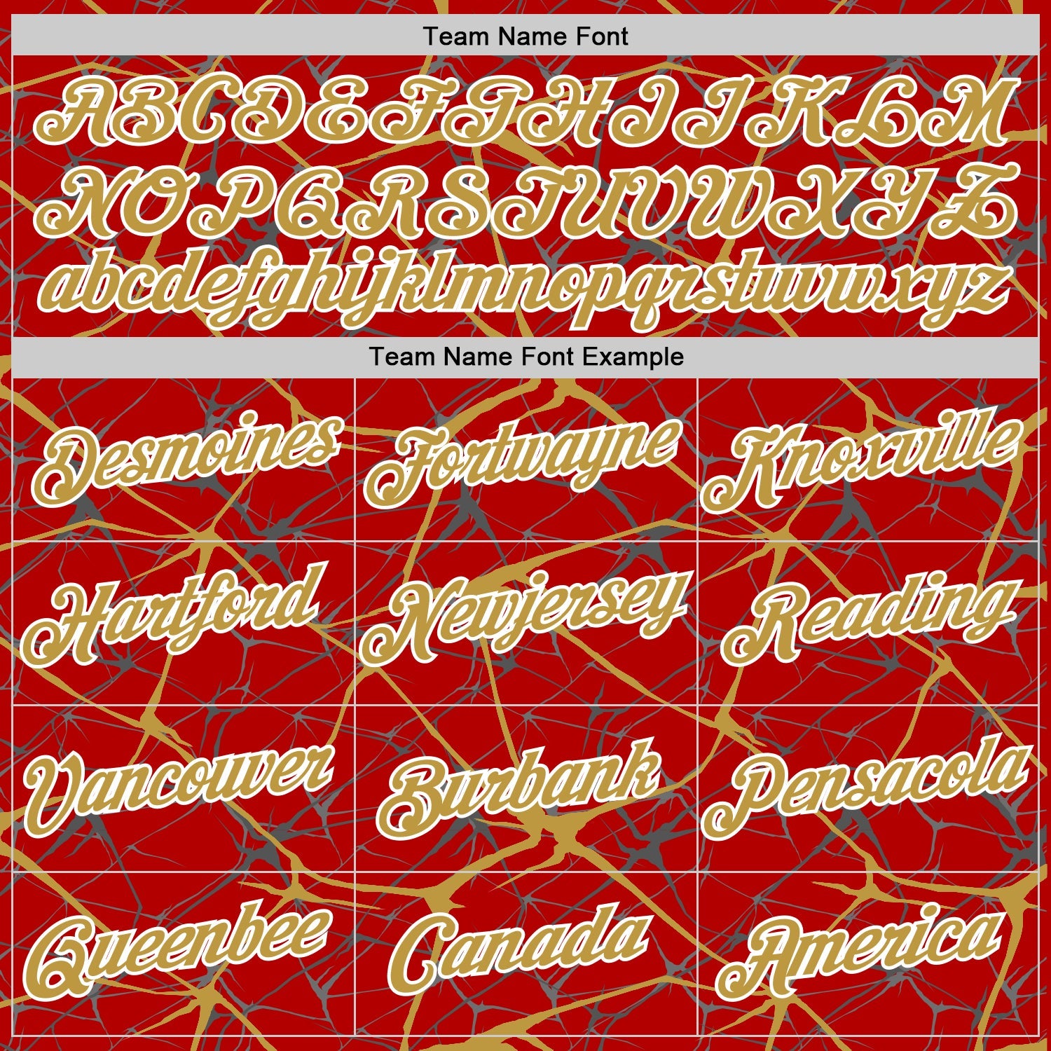Custom Red Old Gold Gray-White Abstract Network Crackle Performance T-Shirt