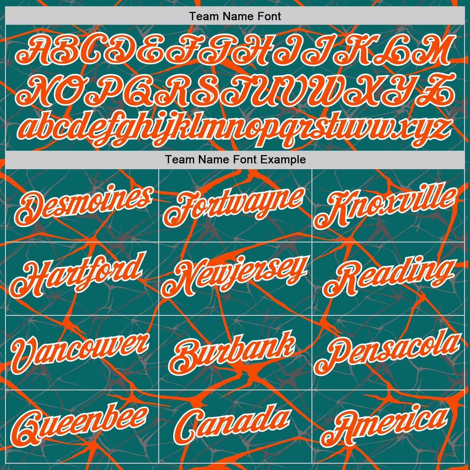 Custom Teal Orange Gray-White Abstract Network Crackle Performance T-Shirt