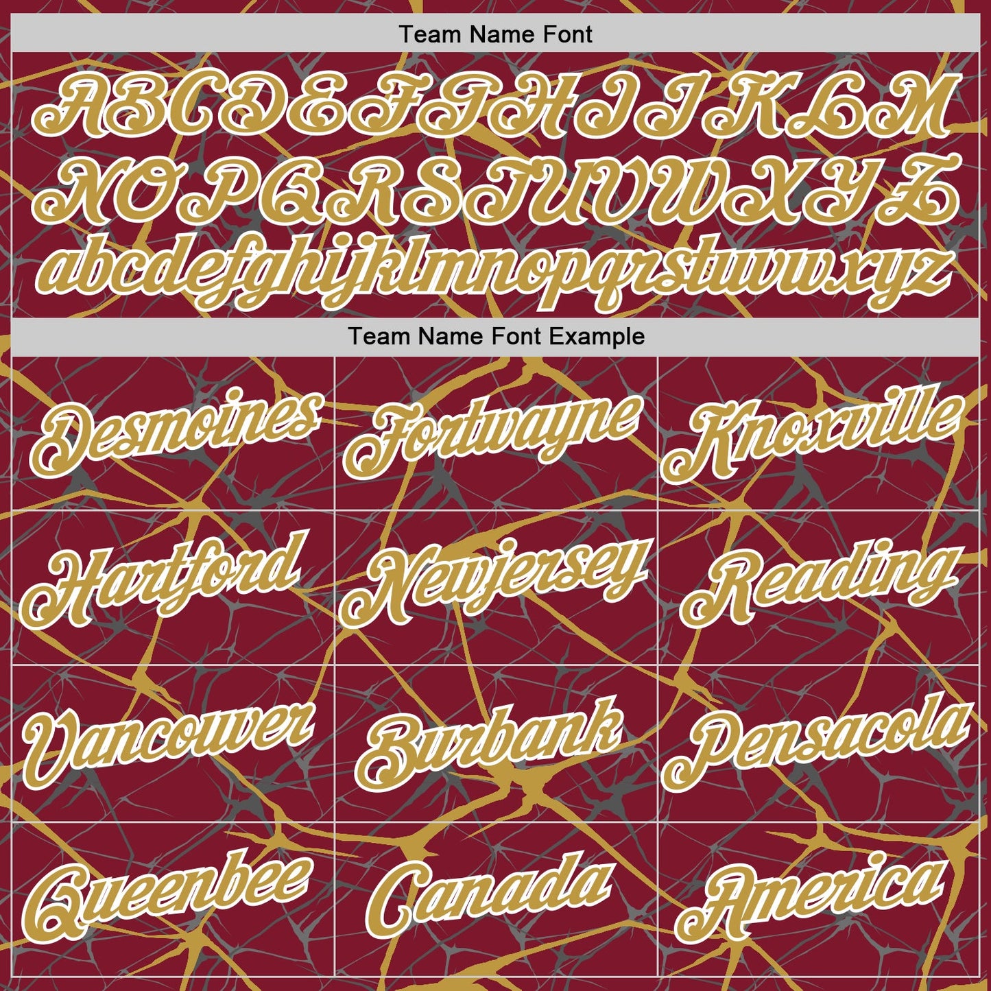 Custom Crimson Old Gold Gray-White Abstract Network Crackle Performance T-Shirt