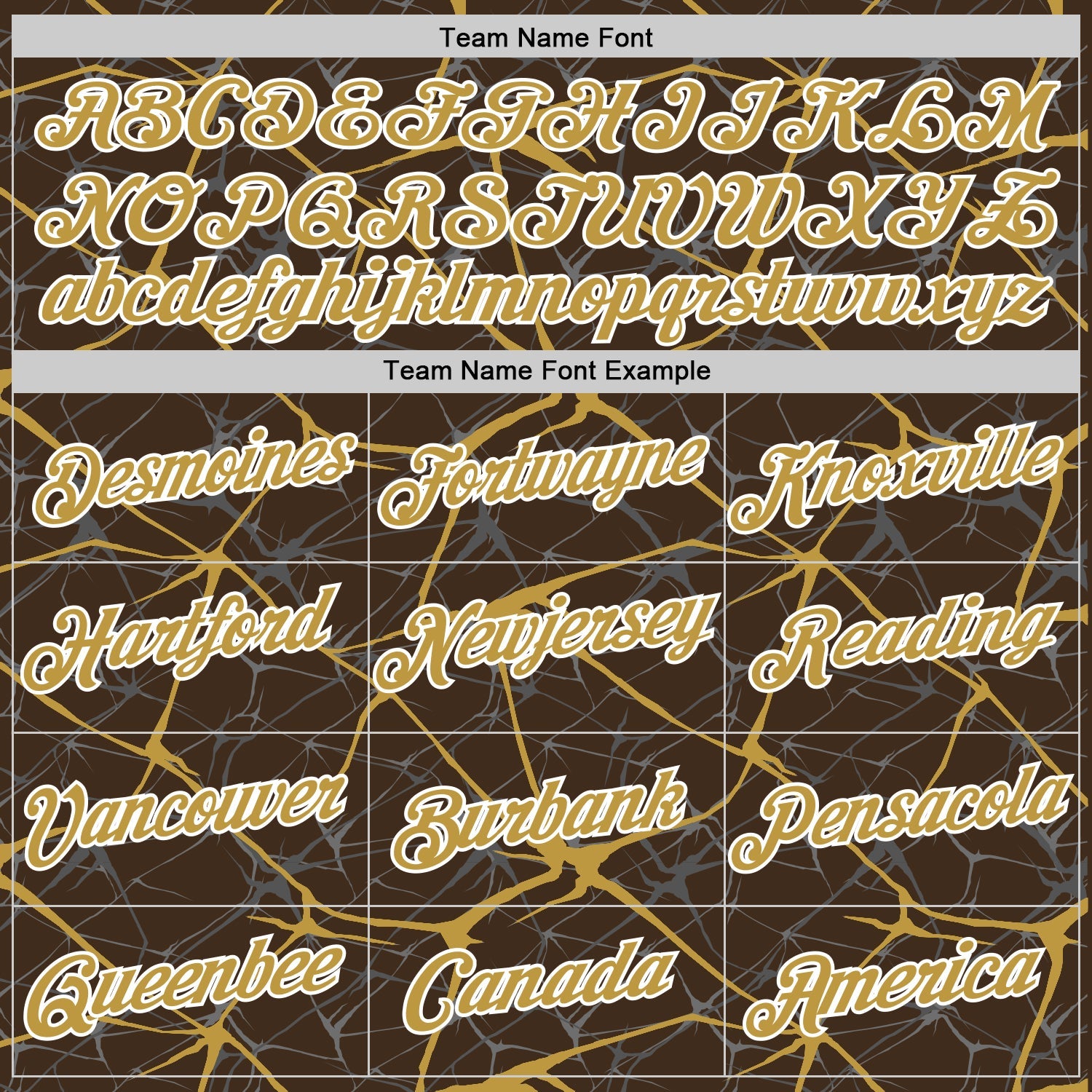 Custom Brown Old Gold Gray-White Abstract Network Crackle Performance T-Shirt