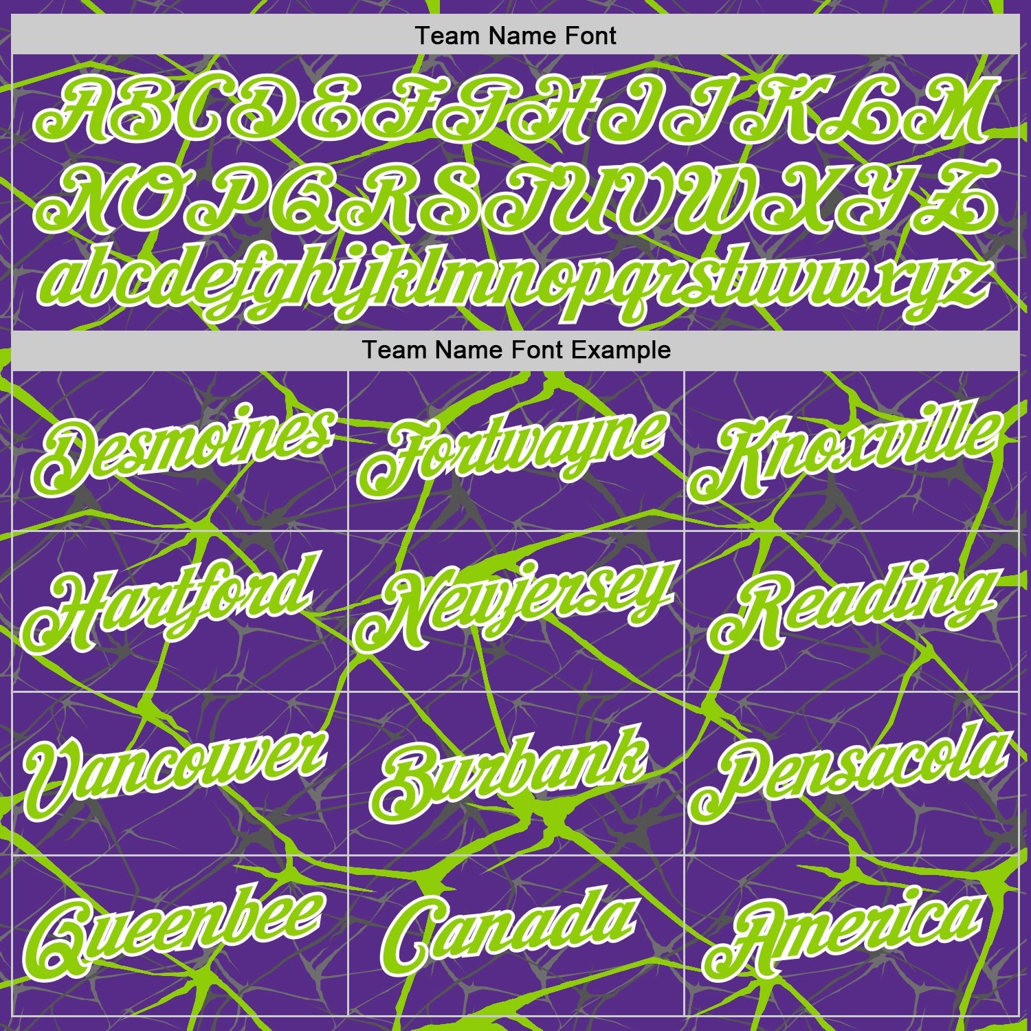 Custom Purple Neon Green Gray-White Abstract Network Crackle Performance T-Shirt
