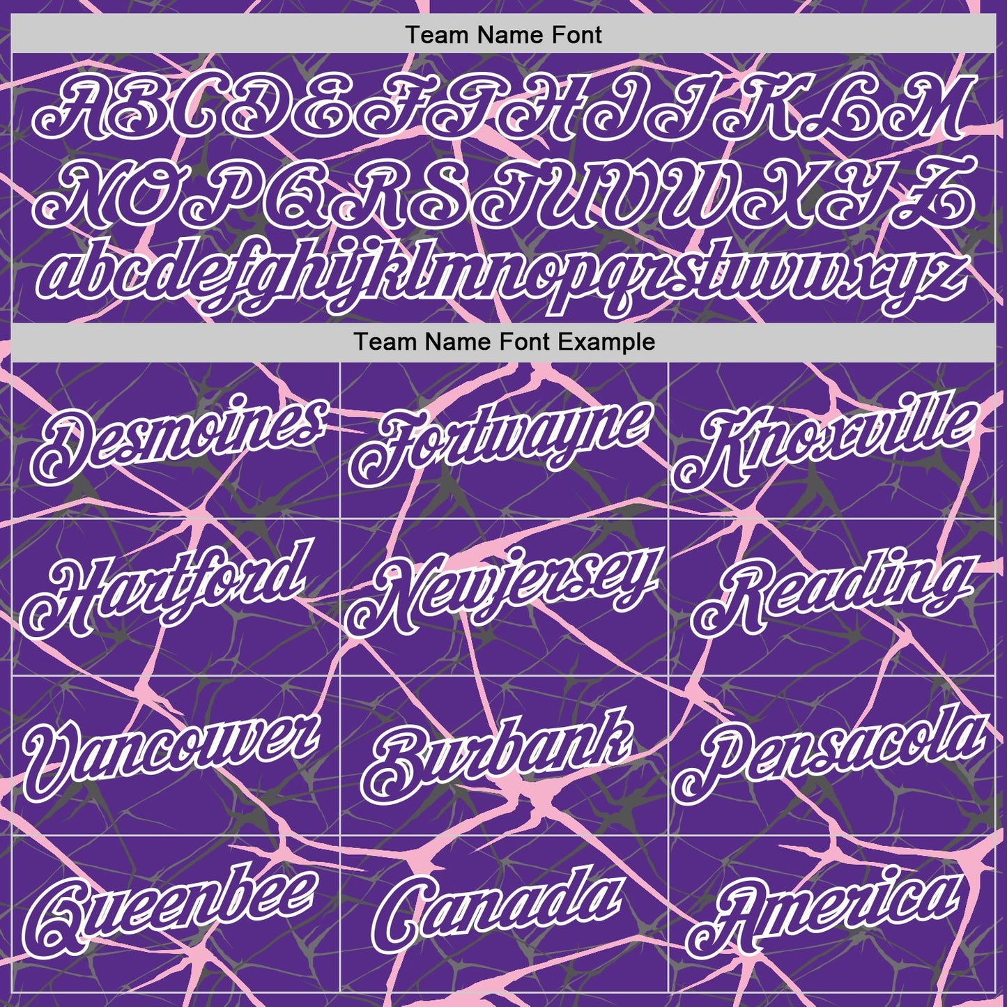 Custom Purple Light Pink Gray-White Abstract Network Crackle Performance T-Shirt