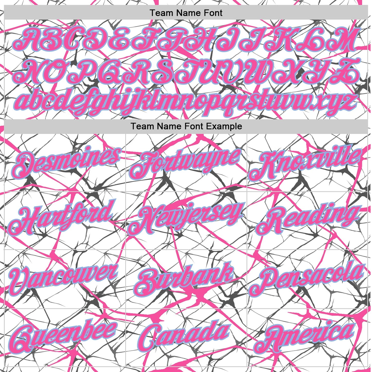Custom White Pink Gray-Light Blue Abstract Network Crackle Performance T-Shirt