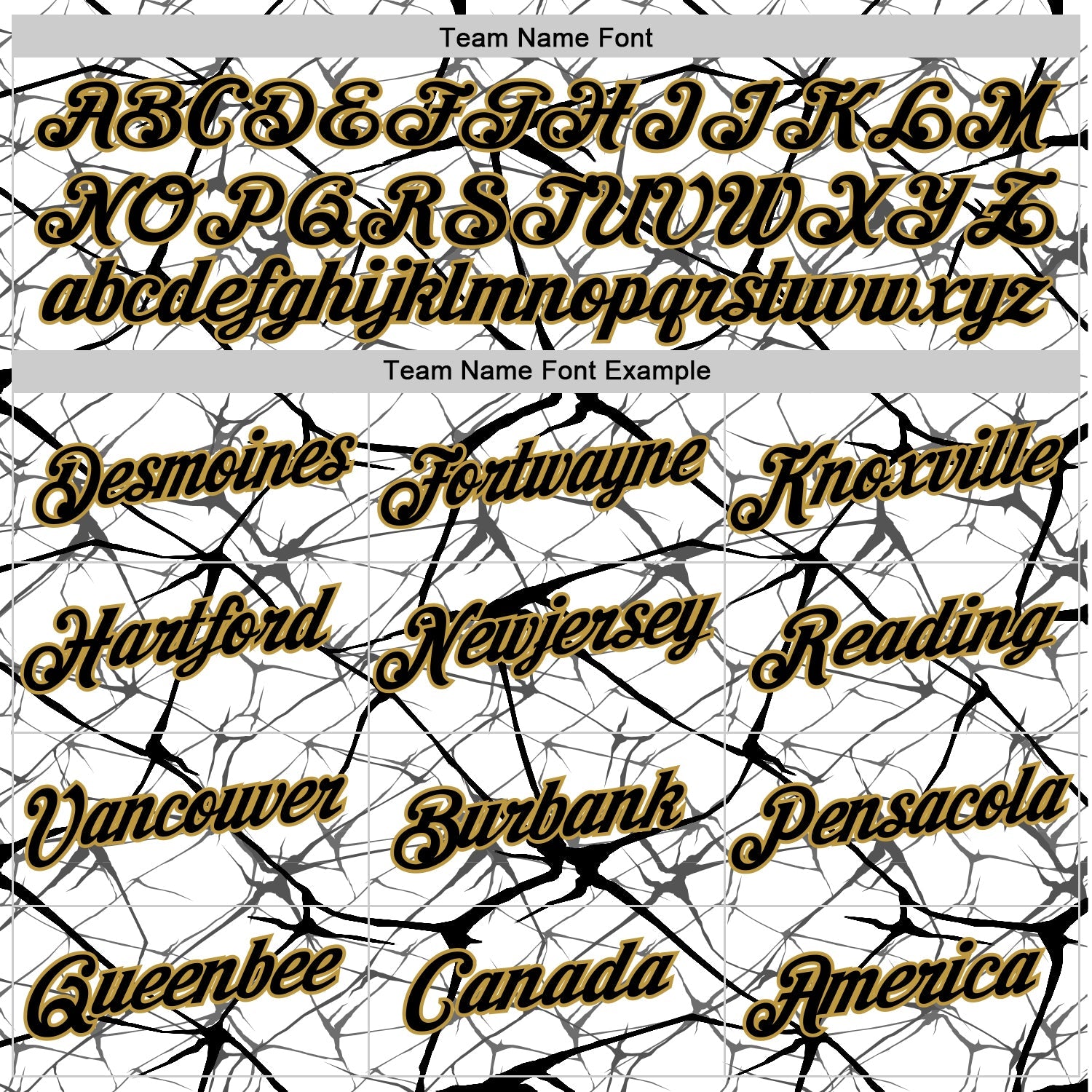 Custom White Black Gray-Old Gold Abstract Network Crackle Performance T-Shirt