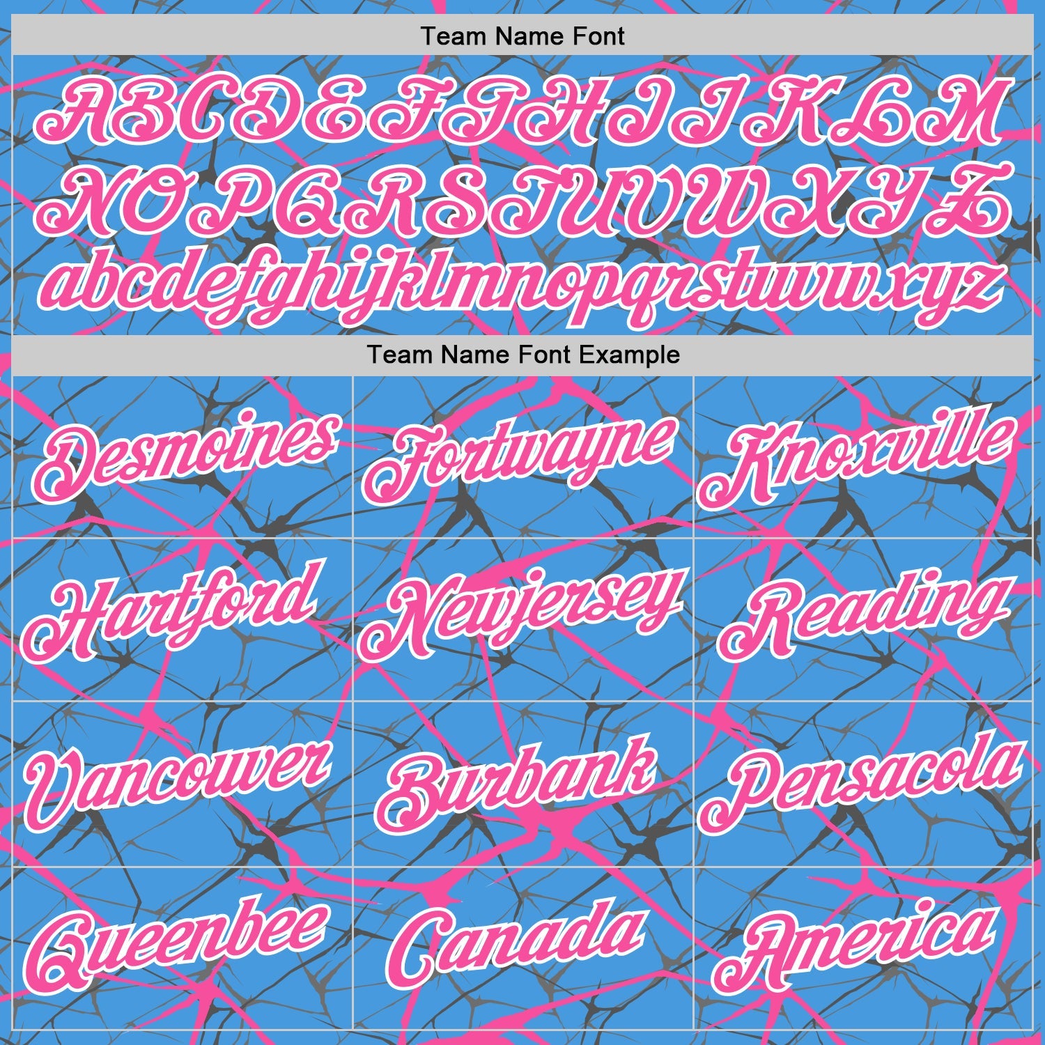 Custom Powder Blue Pink Gray-White Abstract Network Crackle Performance T-Shirt