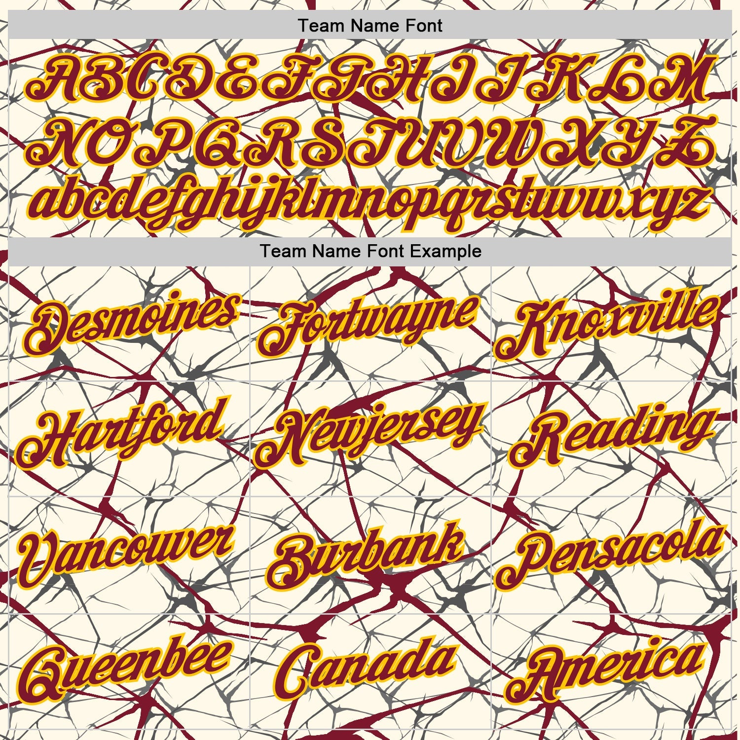 Custom Cream Crimson Gray-Yellow Abstract Network Crackle Performance T-Shirt