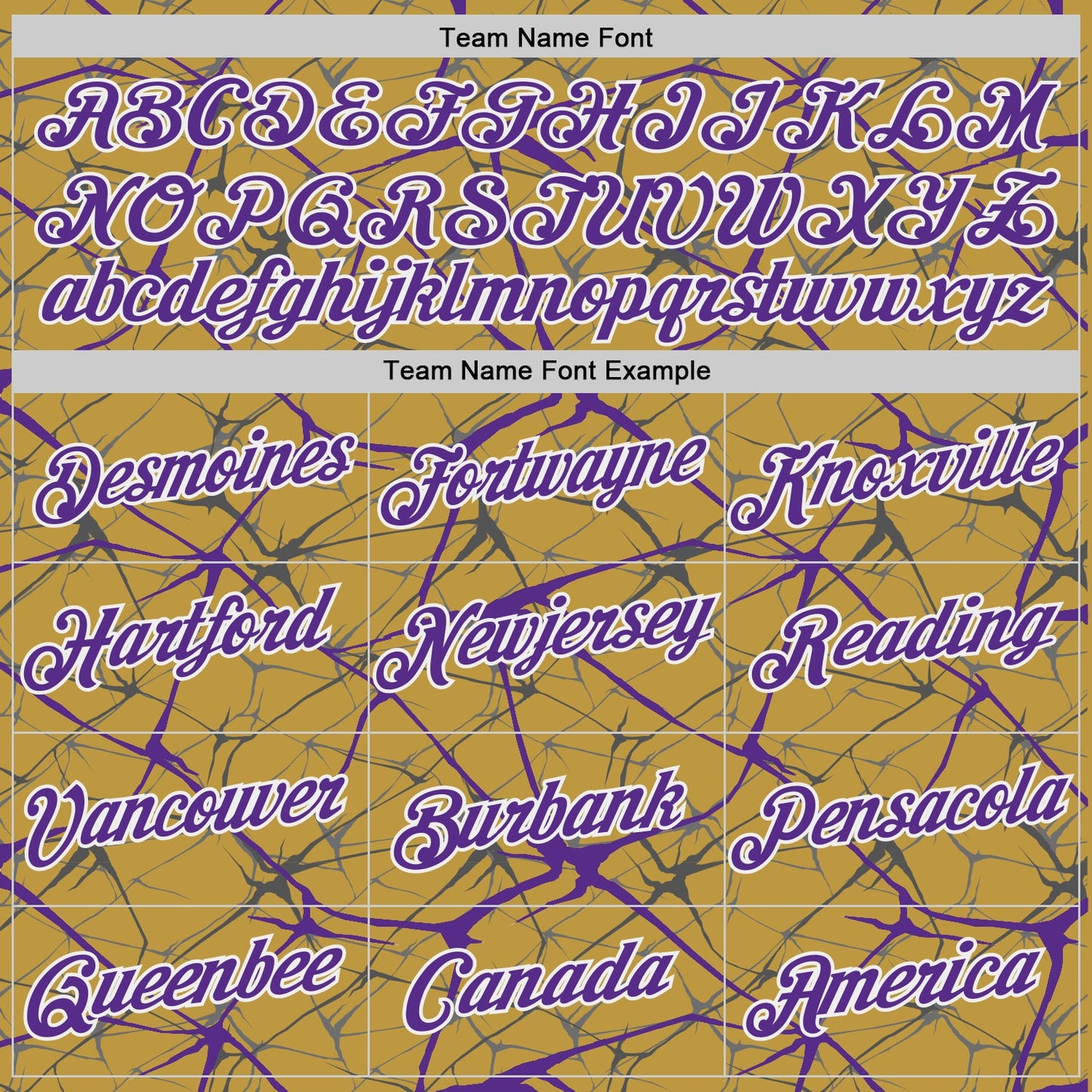 Custom Old Gold Purple Gray-White Abstract Network Crackle Performance T-Shirt