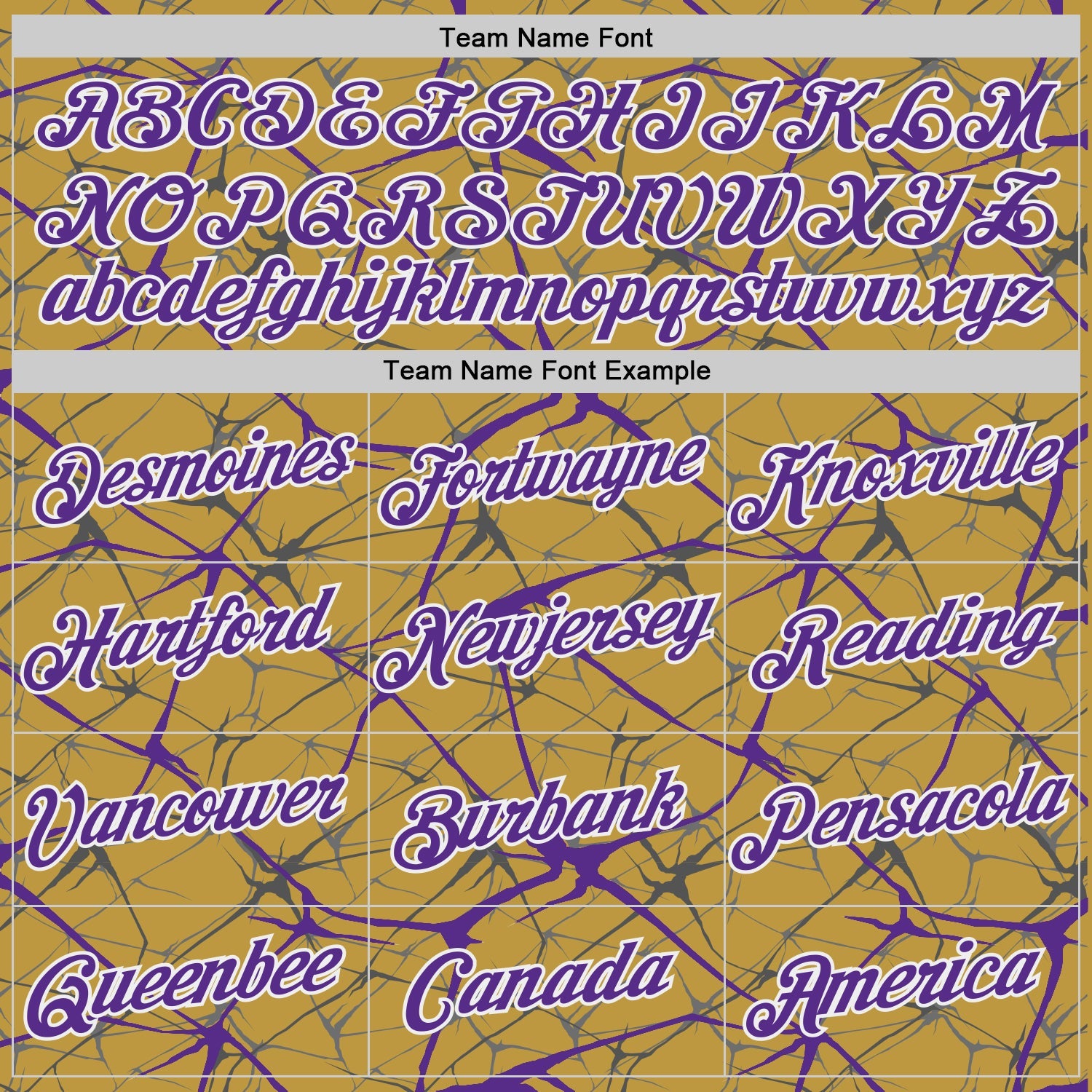 Custom Old Gold Purple Gray-White Abstract Network Crackle Performance T-Shirt