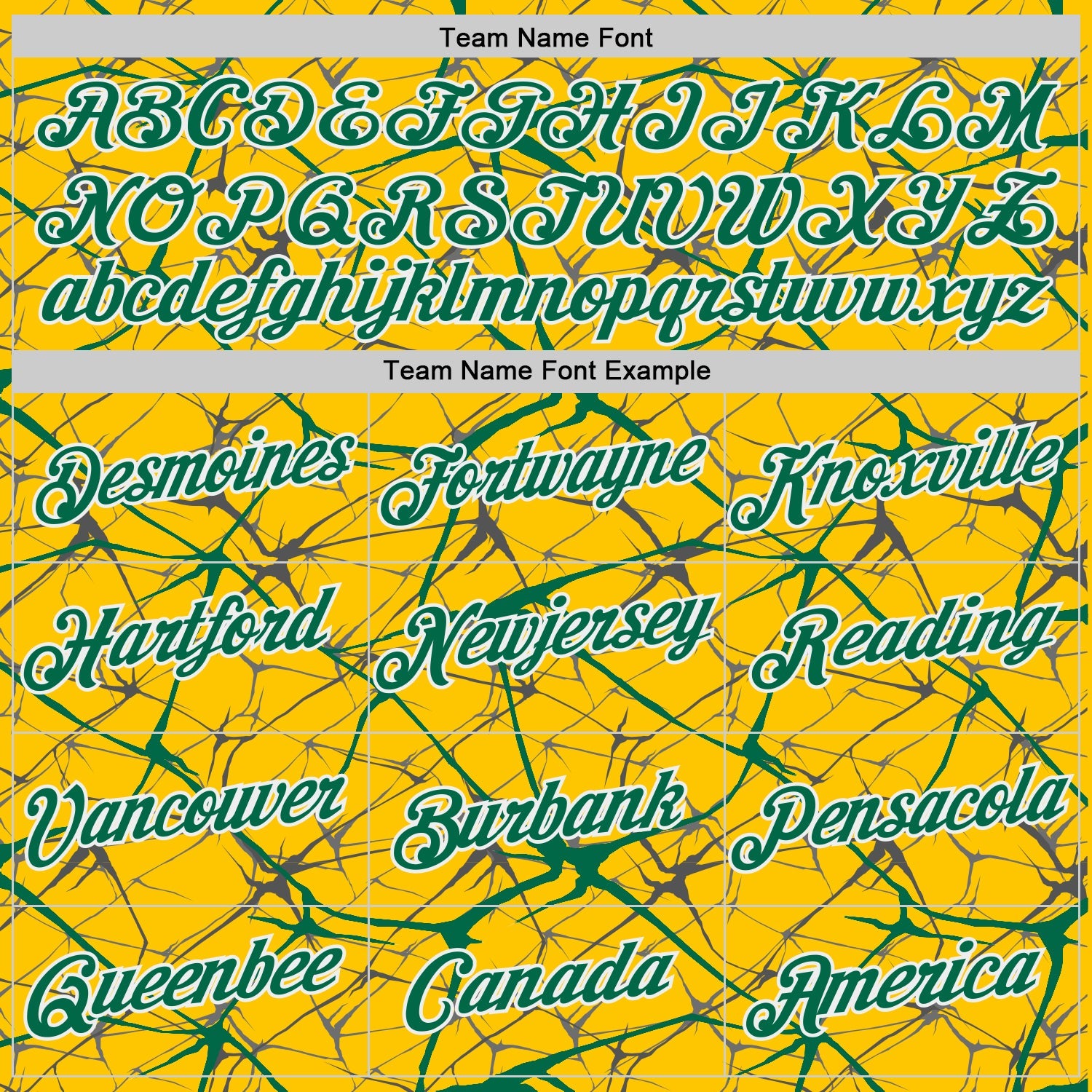 Custom Yellow Kelly Green Gray-White Abstract Network Crackle Performance T-Shirt
