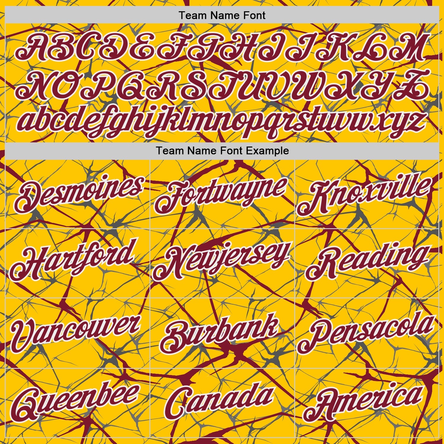 Custom Yellow Crimson Gray-White Abstract Network Crackle Performance T-Shirt