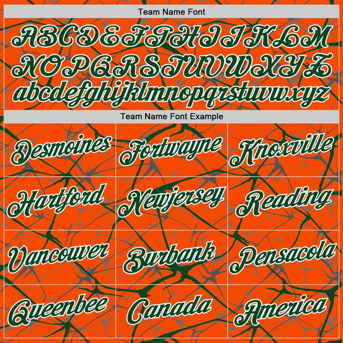 Custom Orange Green Gray-White Abstract Network Crackle Performance T-Shirt