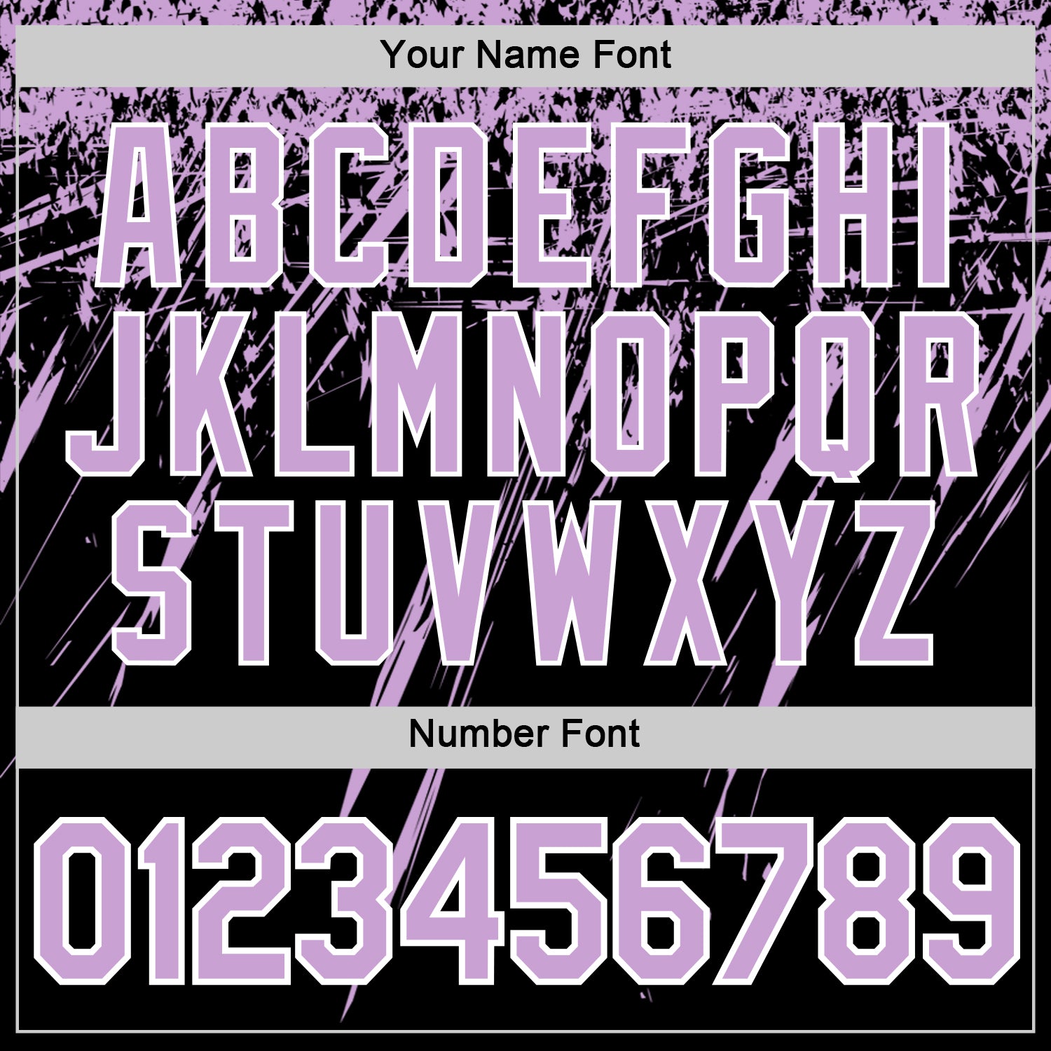 Custom Black Light Purple-White Distressed Scratch Brush Stroke Performance T-Shirt