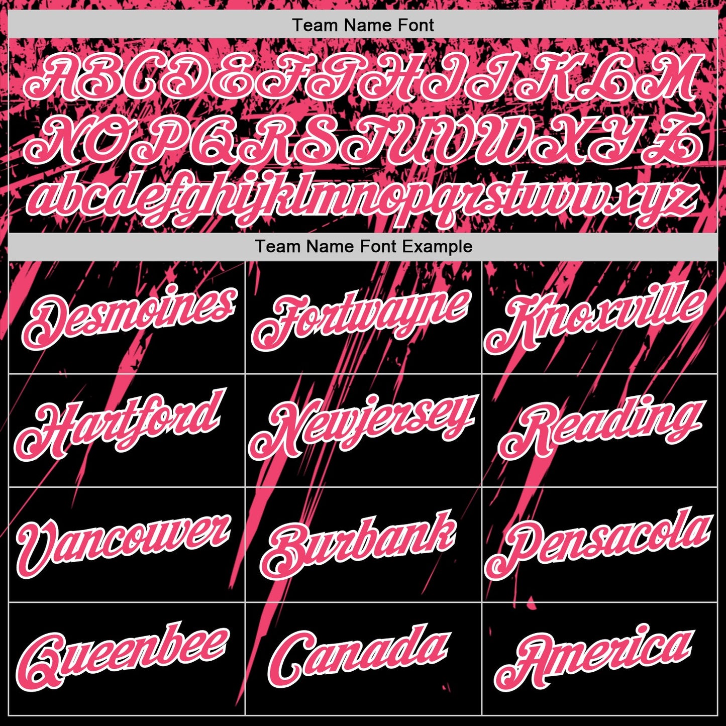 Custom Black Neon Pink-White Distressed Scratch Brush Stroke Performance T-Shirt