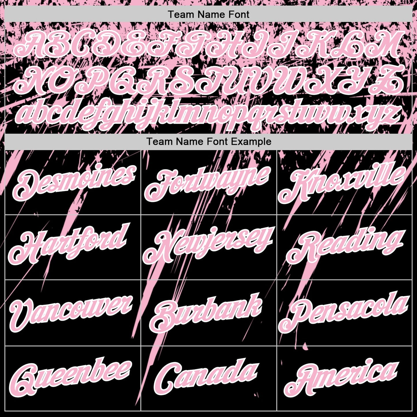 Custom Black Light Pink-White Distressed Scratch Brush Stroke Performance T-Shirt