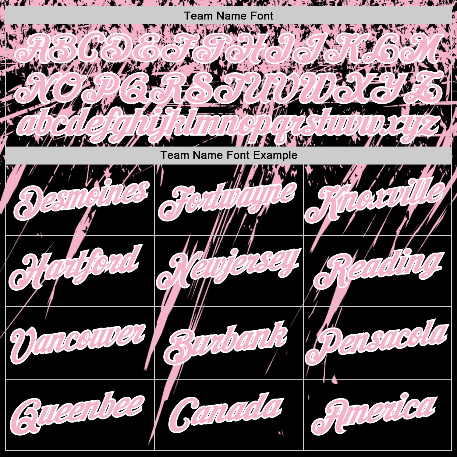 Custom Black Light Pink-White Distressed Scratch Brush Stroke Performance T-Shirt