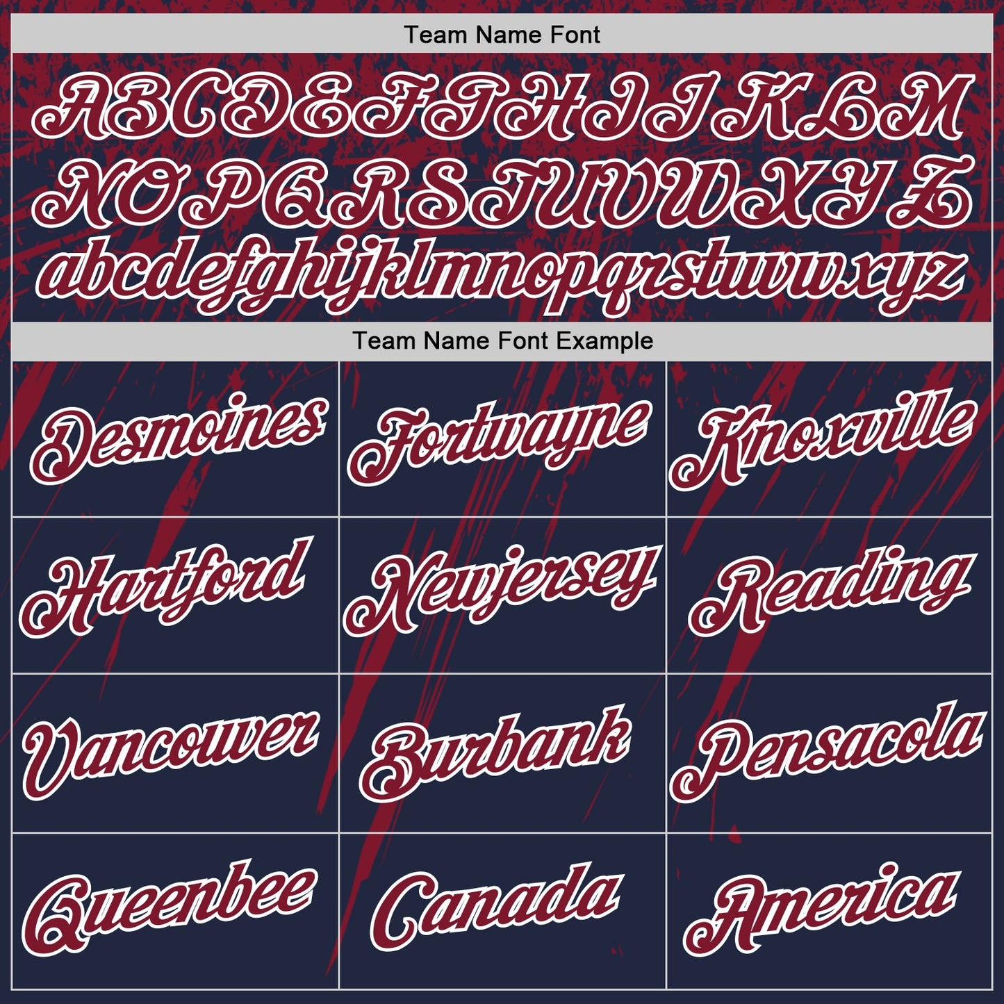 Custom Navy Crimson-White Distressed Scratch Brush Stroke Performance T-Shirt