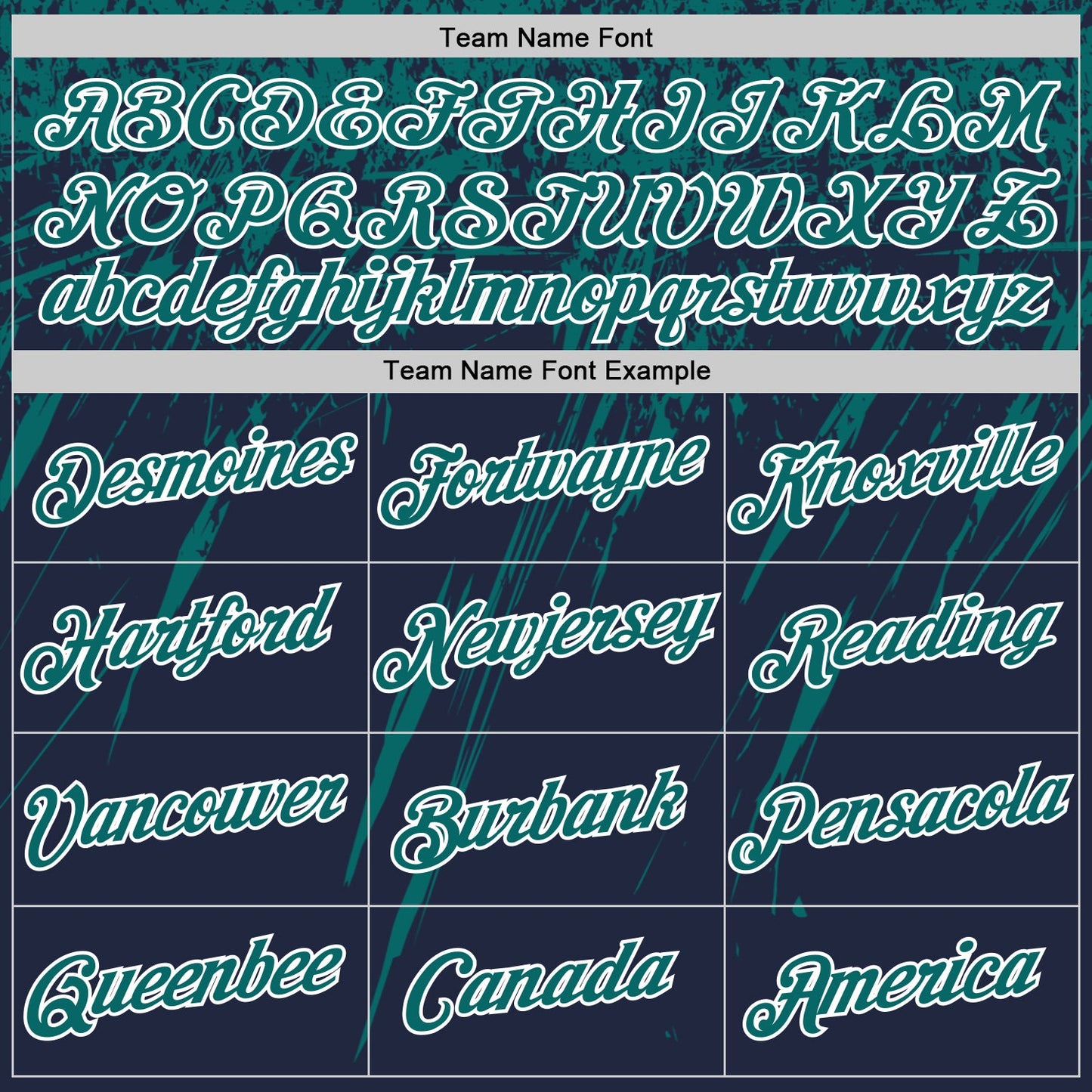 Custom Navy Teal-White Distressed Scratch Brush Stroke Performance T-Shirt