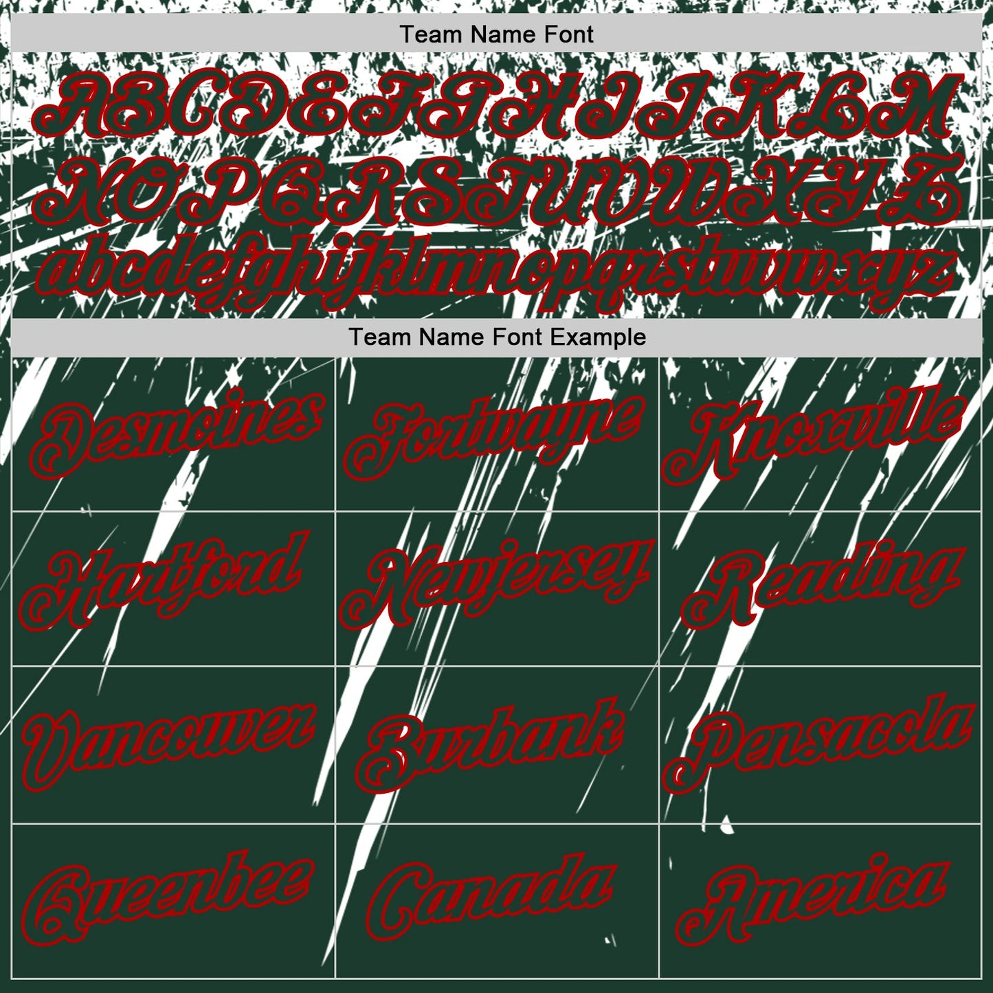 Custom Green White-Red Distressed Scratch Brush Stroke Performance T-Shirt