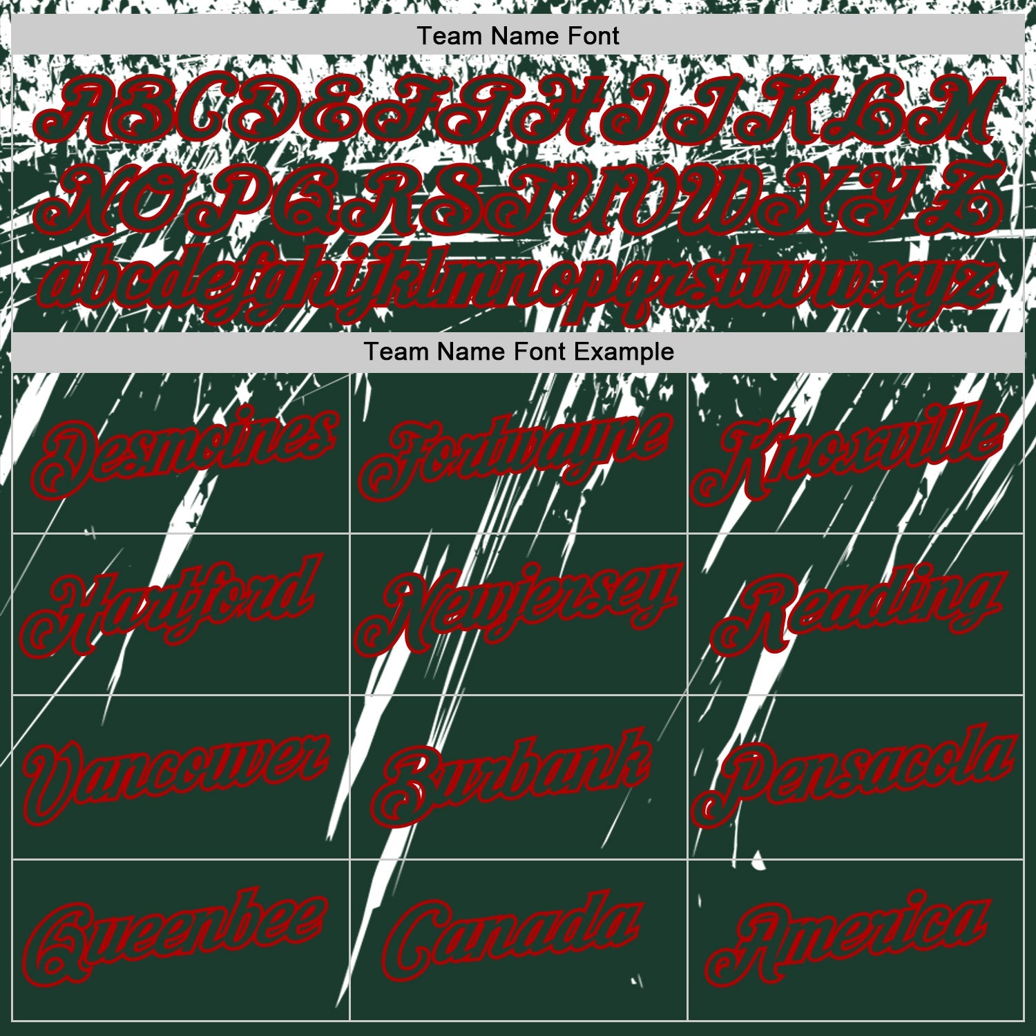 Custom Green White-Red Distressed Scratch Brush Stroke Performance T-Shirt